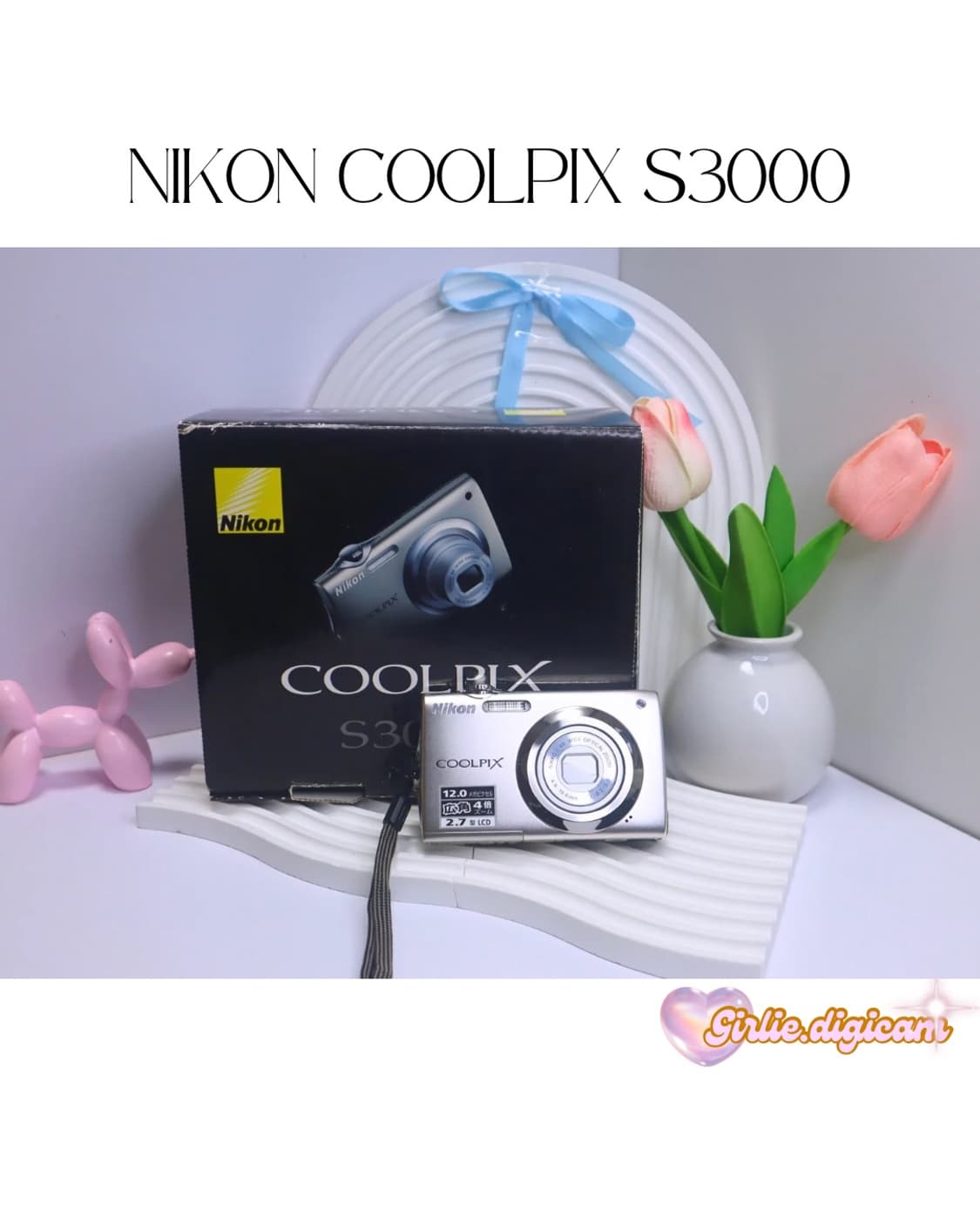 *풀박스 민트급* !! NIKON COOLPIX S3000 니콘 쿨픽스 상품이미지1
