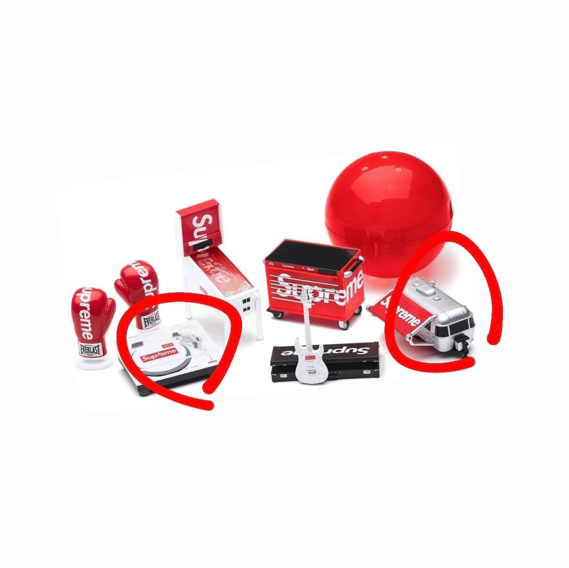 슈프림 가챠 x2 상품이미지1