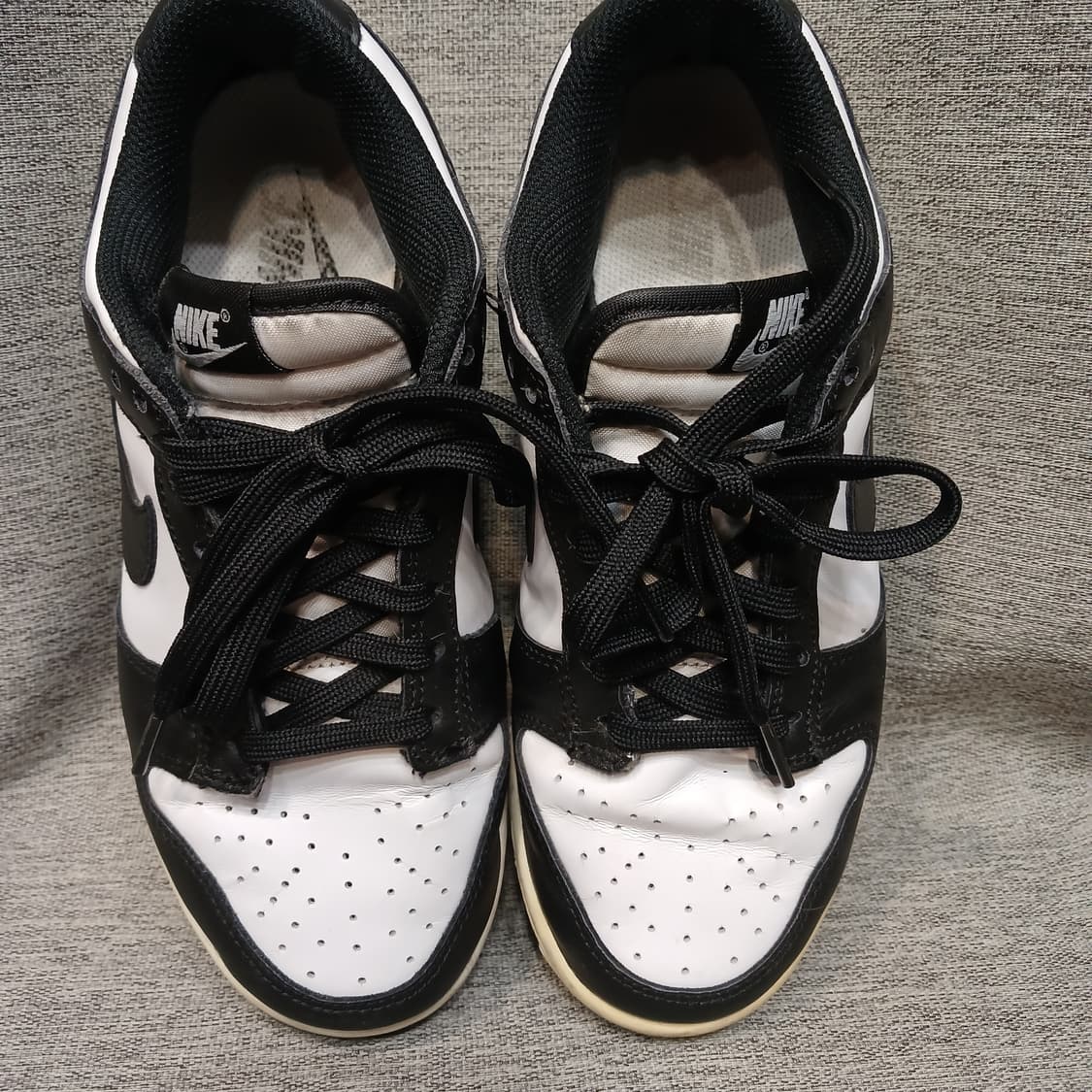 나이키 덩크로우 검흰 운동화 상품이미지7