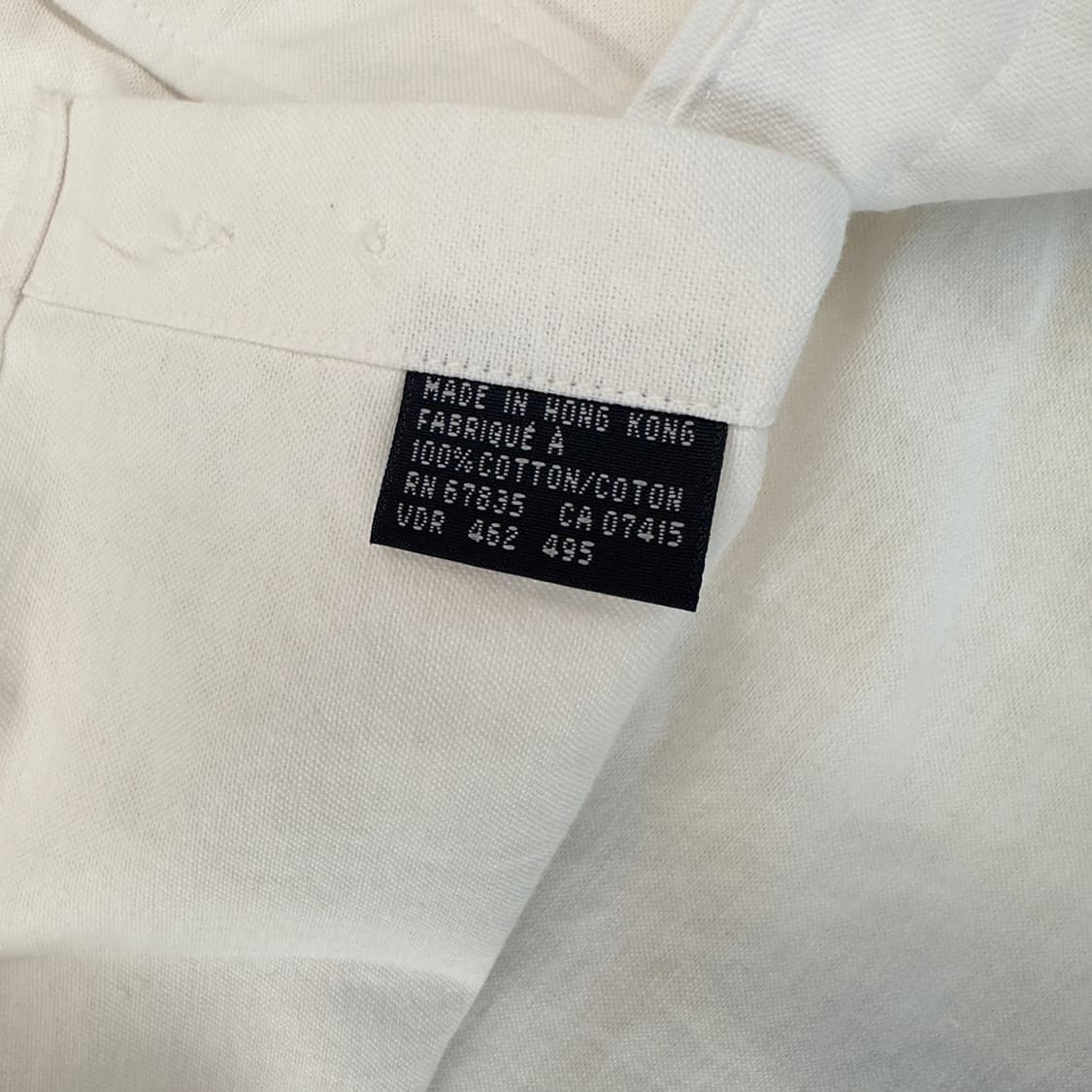 폴로 랄프로렌 화이트 오버핏 하프셔츠 상품이미지6