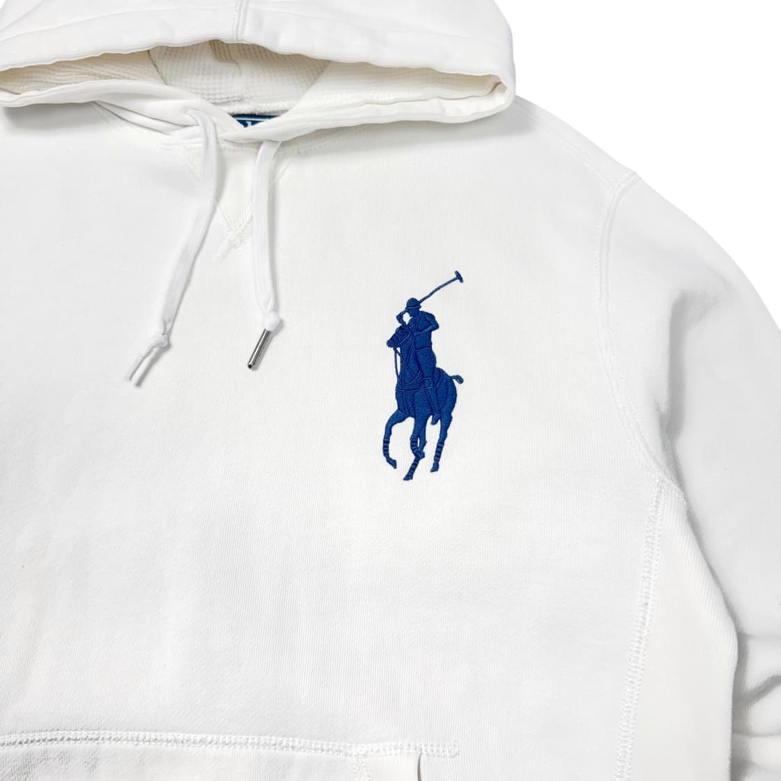 (M) 폴로 랄프로렌 빅포니 후드티 화이트 상품이미지2