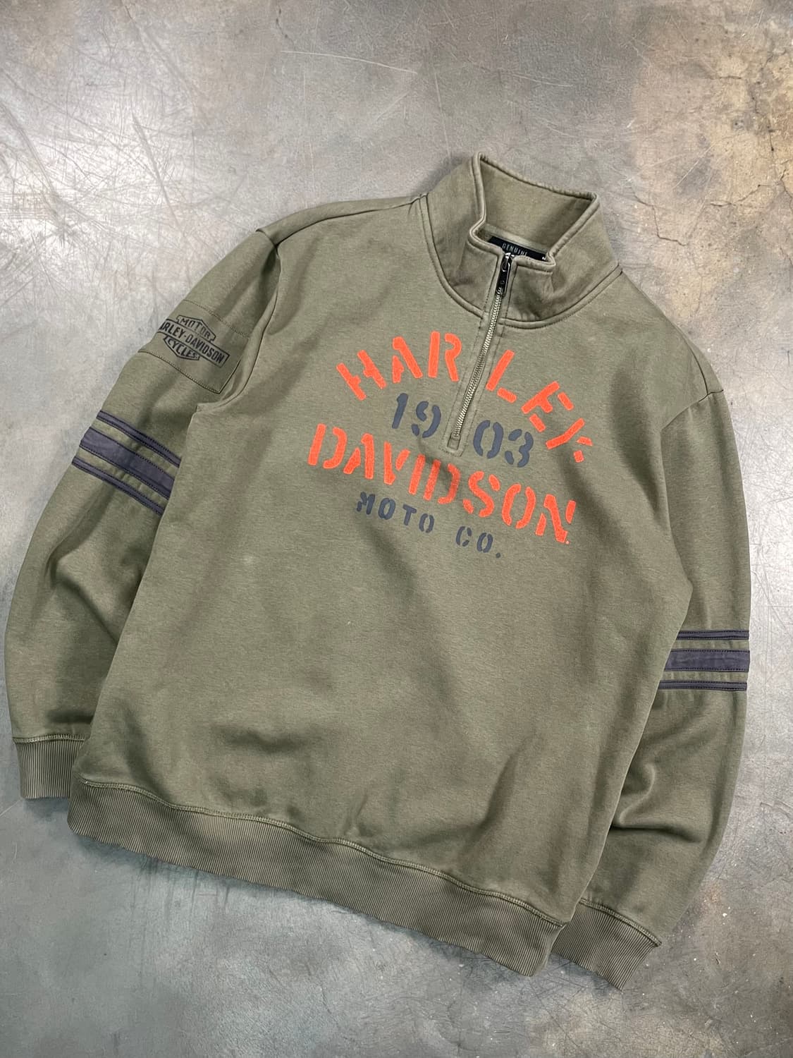 할리 데이비슨 스웻 풀 오버 상품이미지2