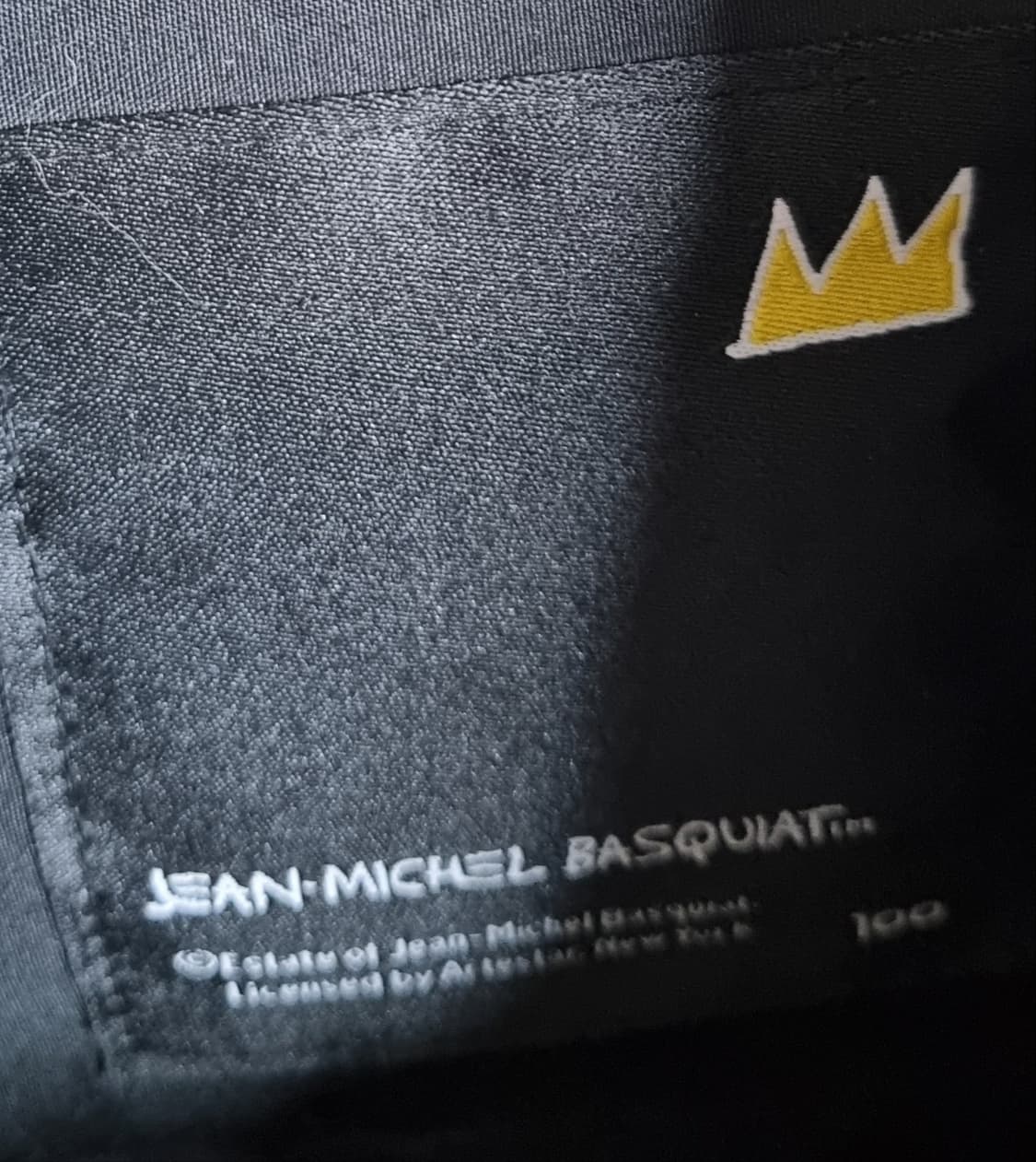 L (100) 장미쉘바스키아 블랙 양가죽 구스다운 패딩 상품이미지4