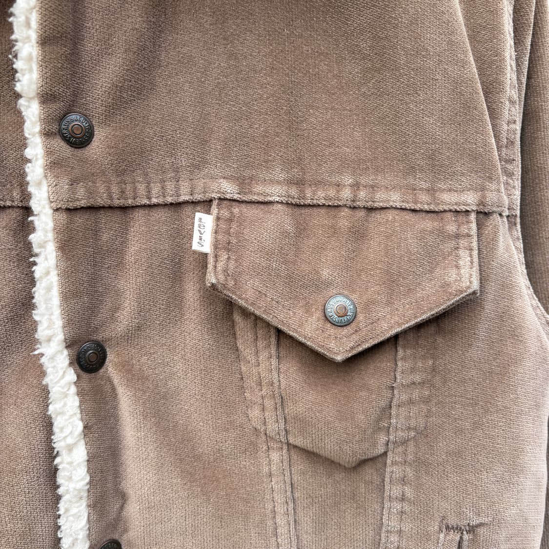 Levi’s 80s 리바이스 코듀로이 쉐르파 자켓 상품이미지2