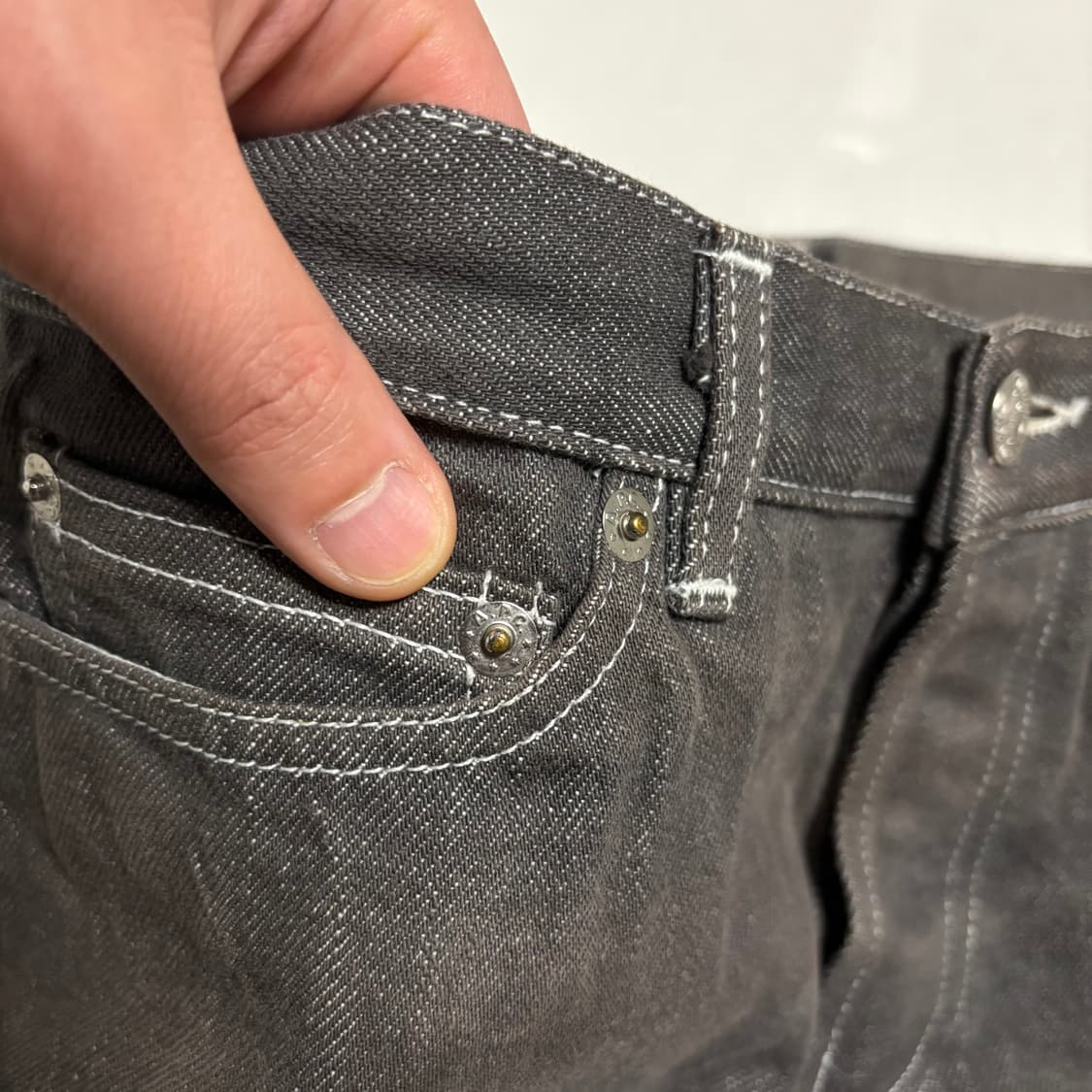 빈티지 A.P.C. 아페쎄 브라운 데님팬츠 청바지 28인치 상품이미지7