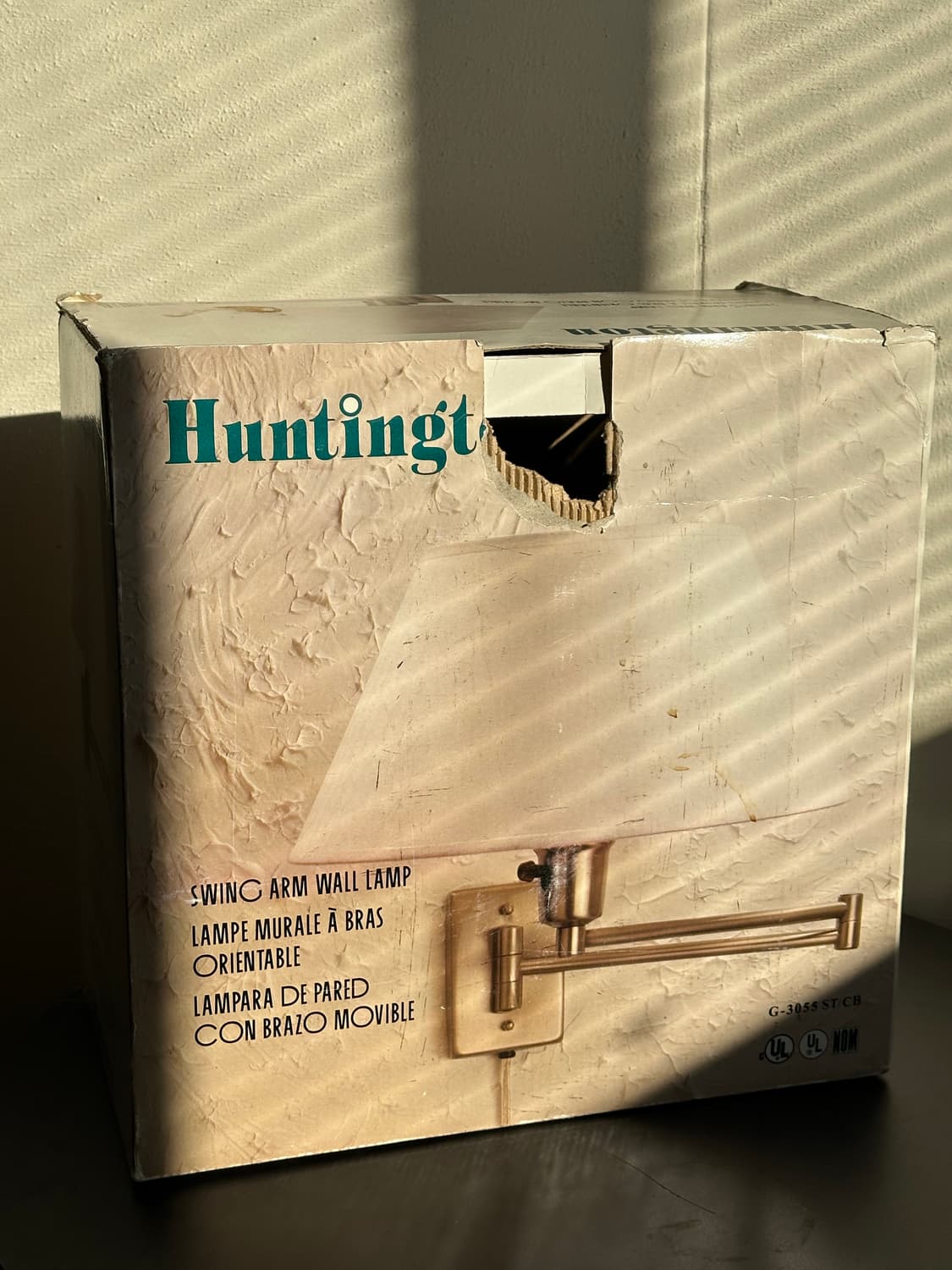 Huntington 빈티지 스윙 암 월 램프 상품이미지2