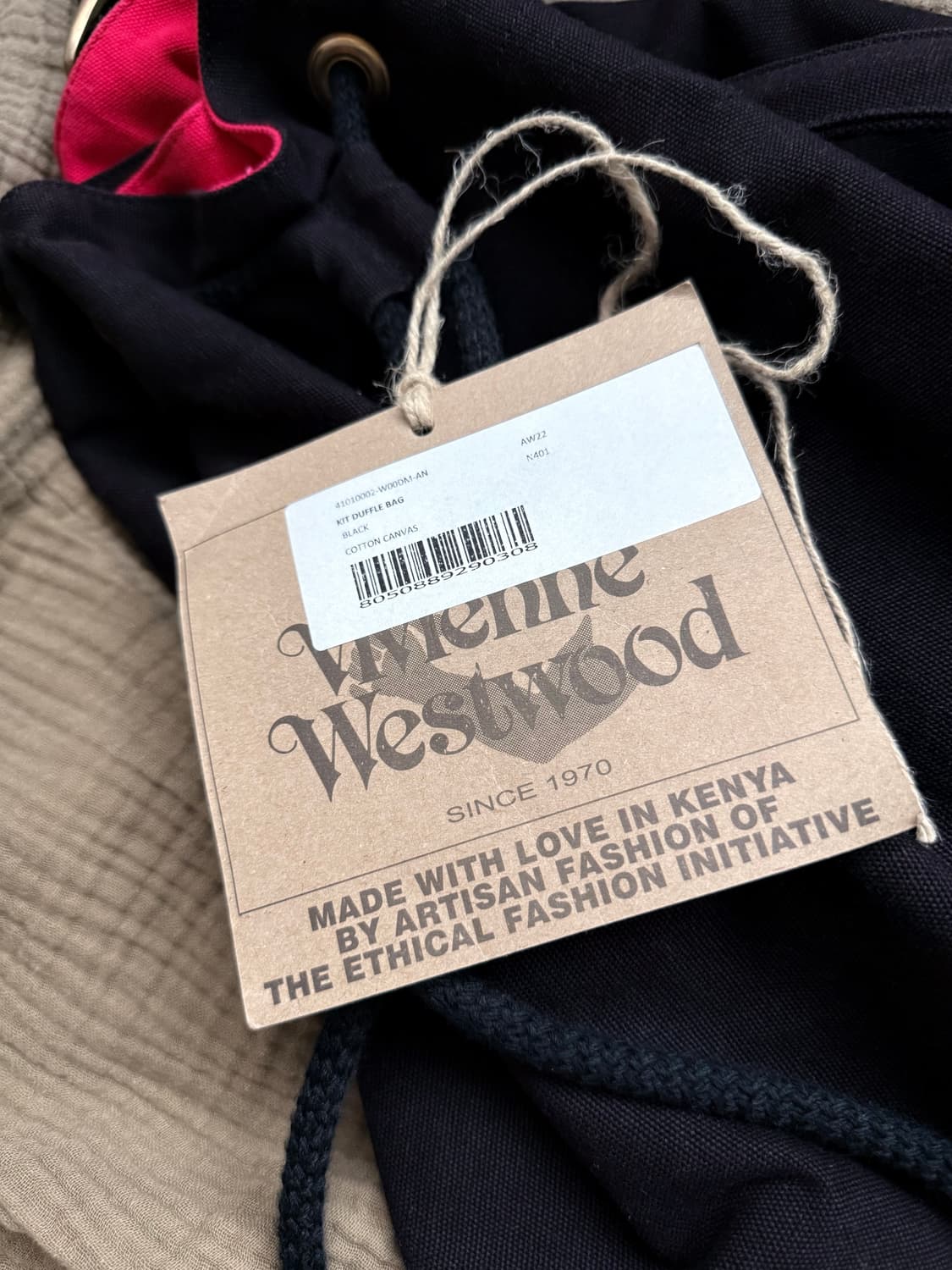 비비안웨스트우드 더플백(케냐라인) 상품이미지7