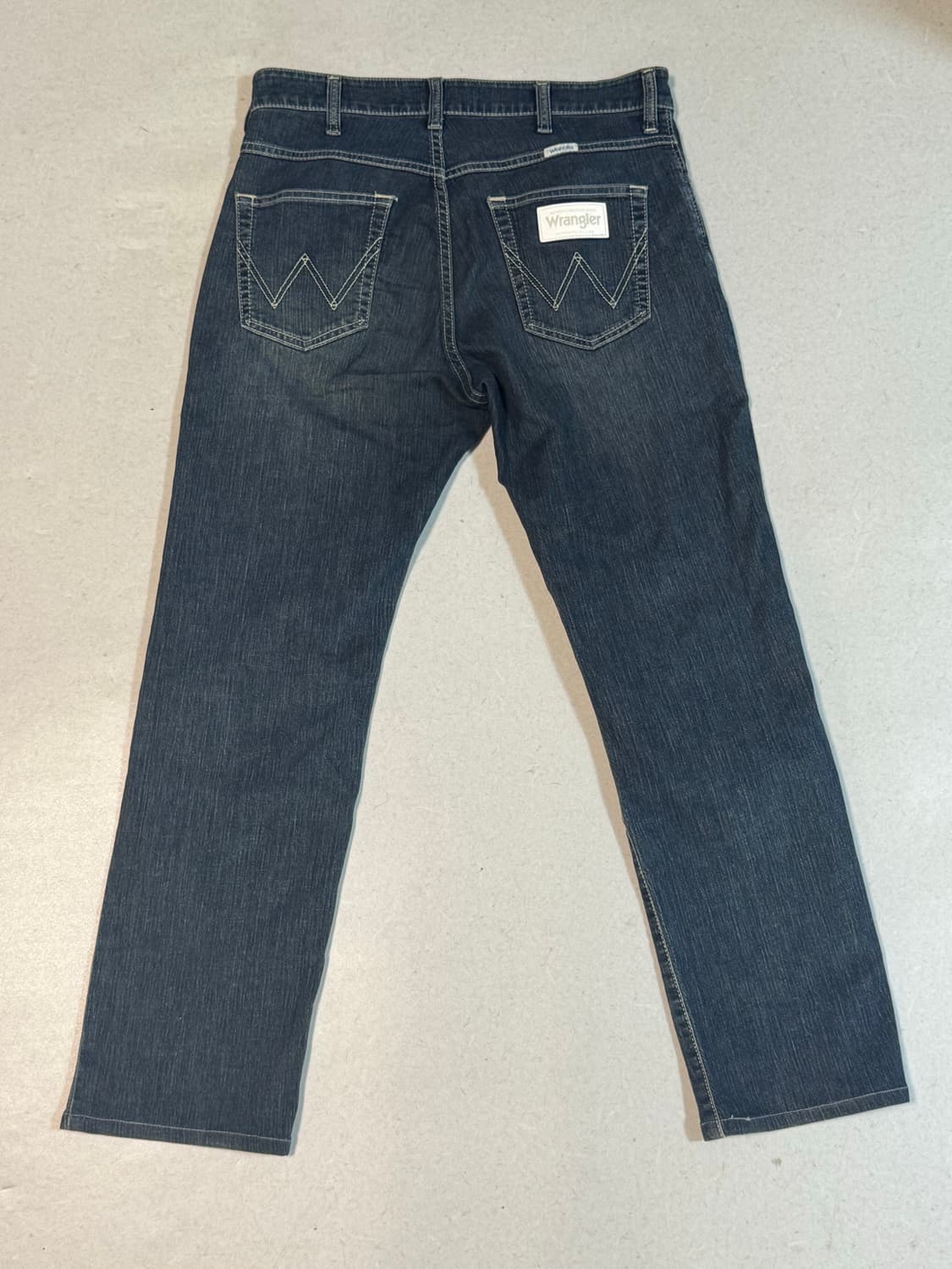 랭글러 wrangler 화이트 스티치 빈티지 워싱 데님 팬츠 32 상품이미지2