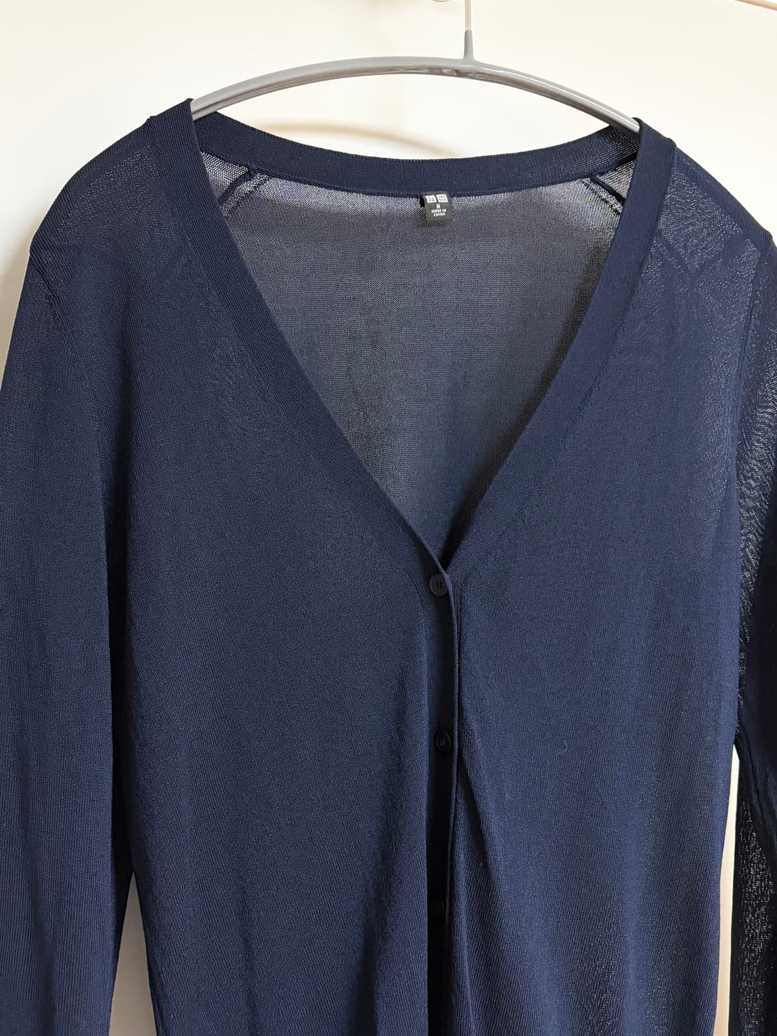 UNIQLO Navy Basic Cardigan 상품이미지3