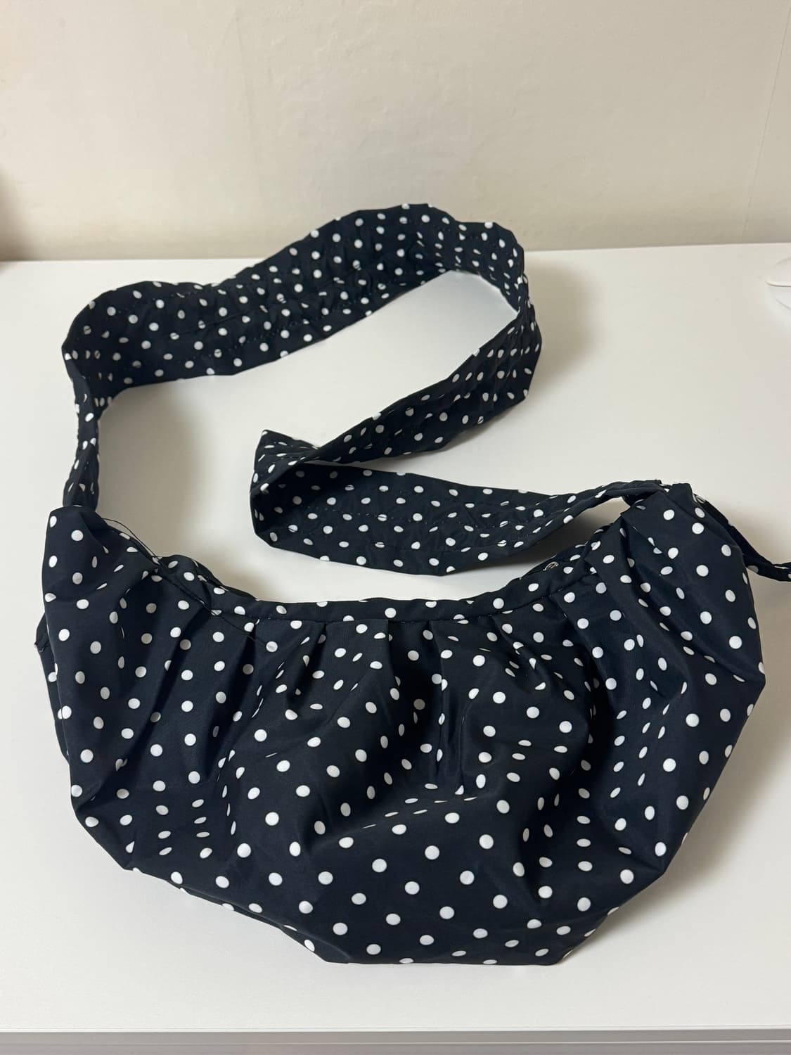 도트 셔링 투웨이 숄더백&크로스백 상품이미지2