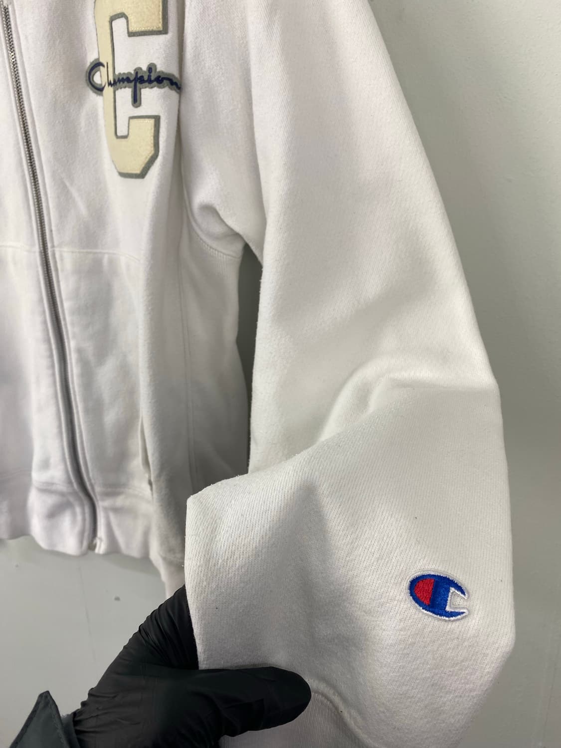 챔피온 리버스 위브 풀 집 후디 C로고  M 상품이미지6