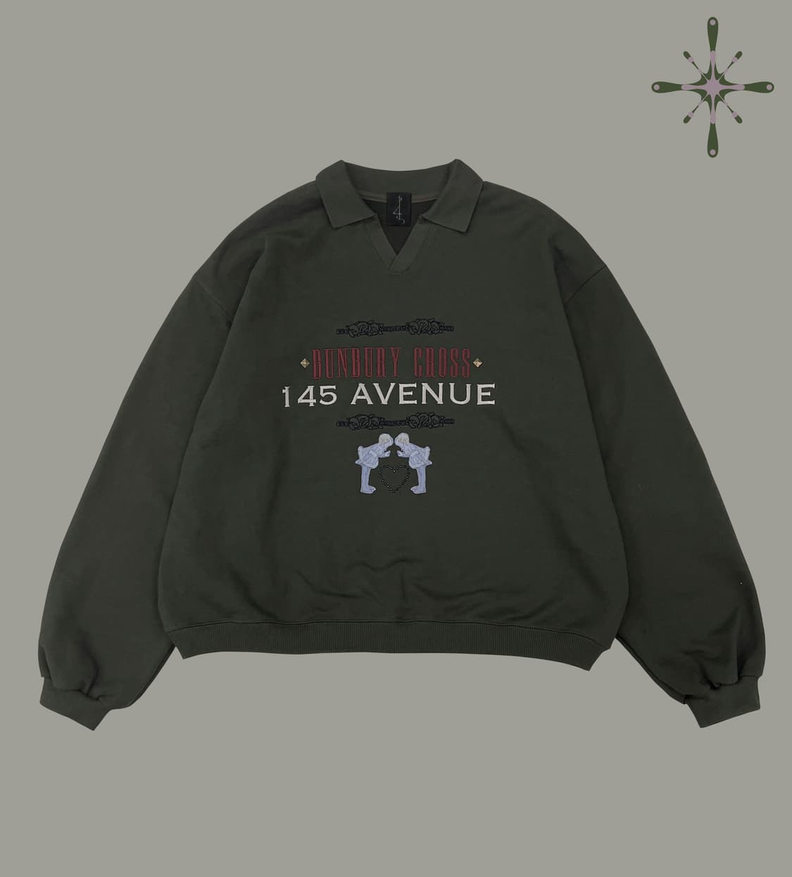 145office sweat shirt khaki 상품이미지1