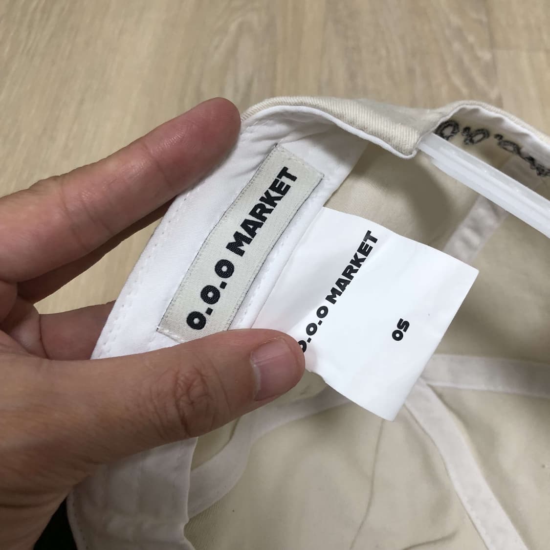 (ONE SIZE) OOO MARKET 빈티지 풋볼 캡 투톤 볼캡 상품이미지7