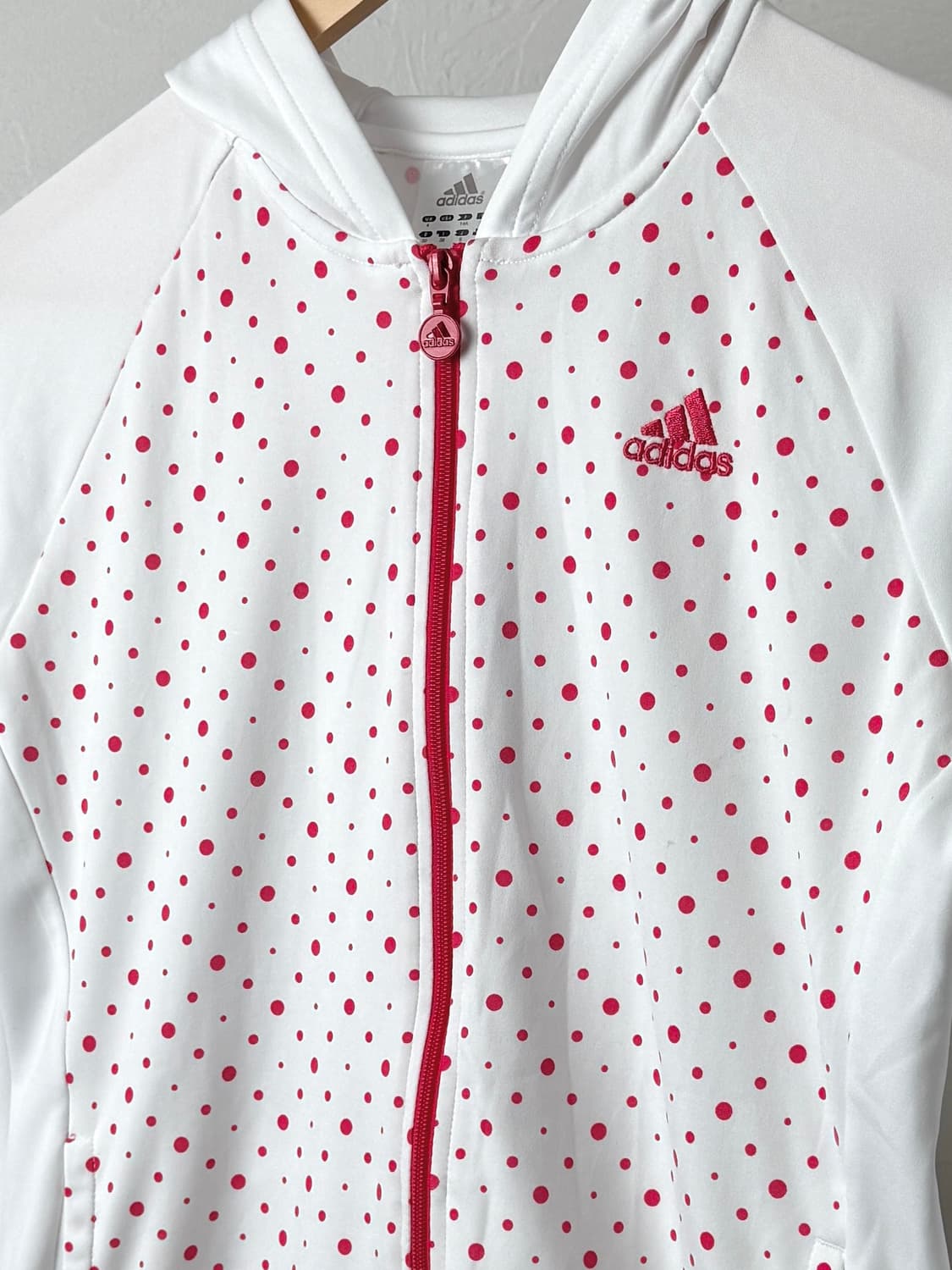 아디다스 도트 후드 집업 상품이미지3