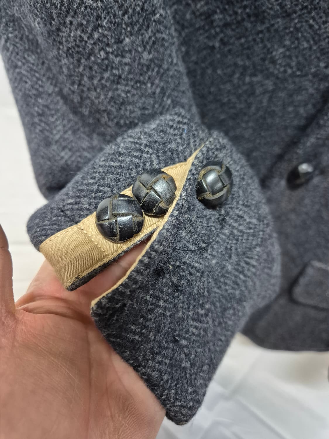 폴로 트위드 울자켓 상품이미지3