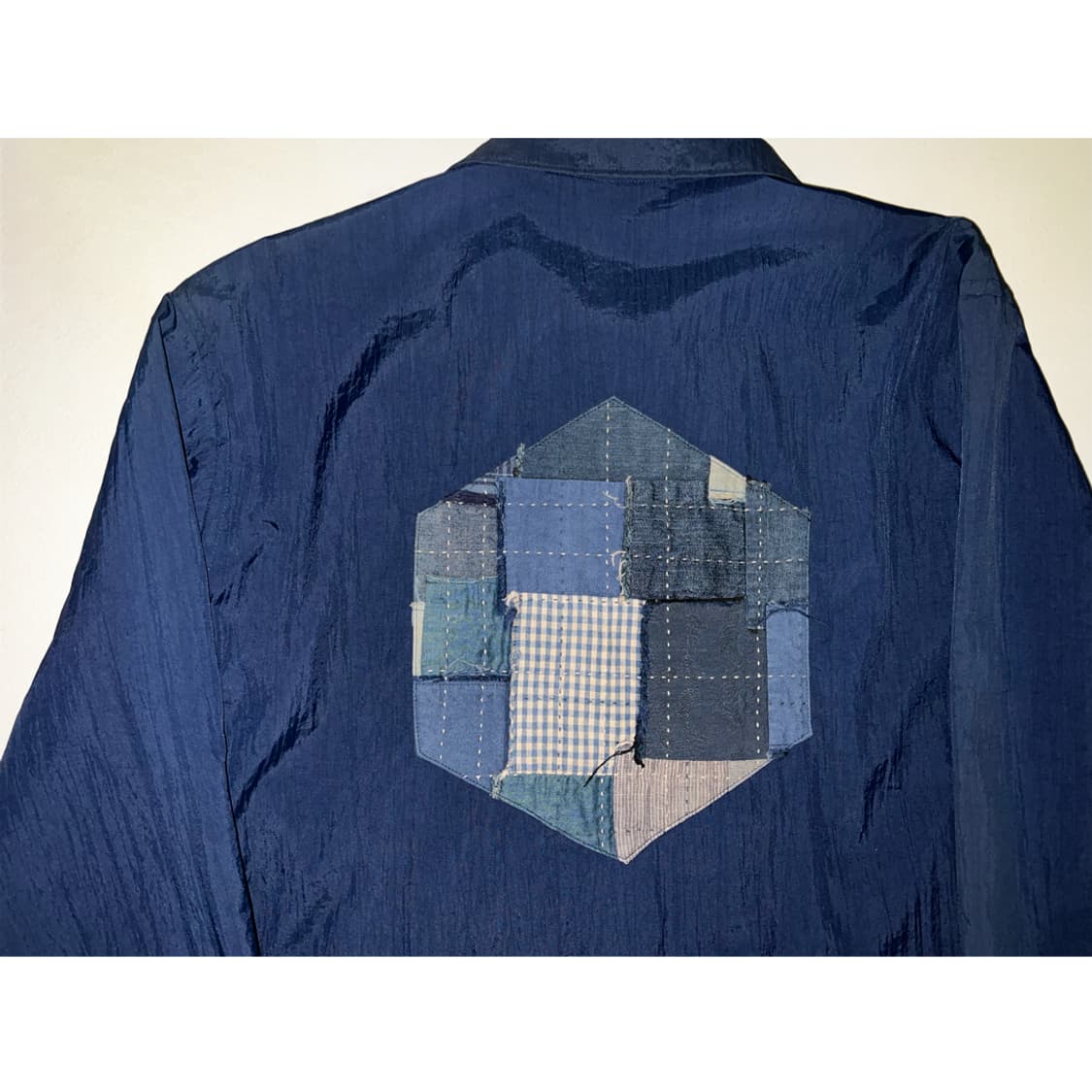 Kuon Boro Jacket (Navy) 상품이미지3