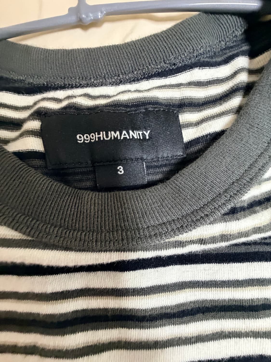 999휴머니티 스트라이프 롱슬리브 상품이미지3