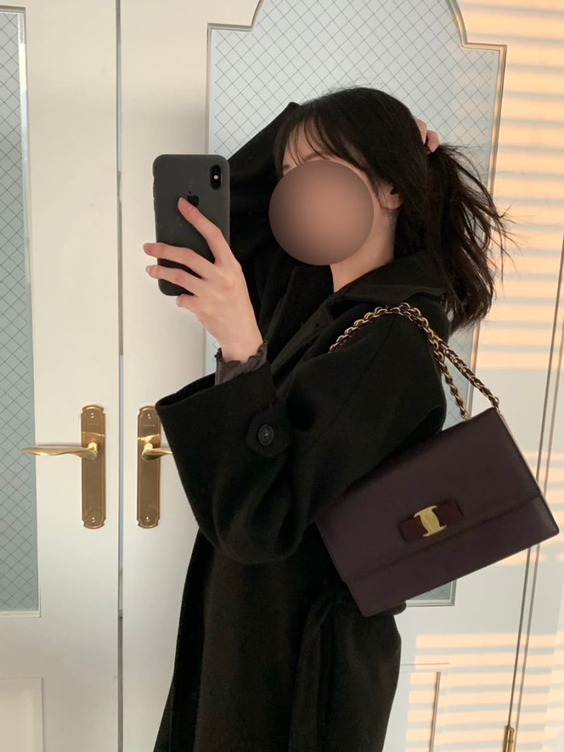 페레가모 바라 체인 숄더백 상품이미지3