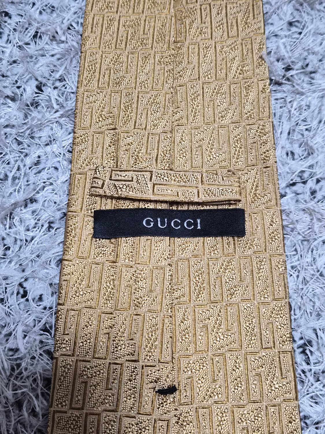 구찌GUCCI G로고 패턴 넥타이 Free - N58 상품이미지4