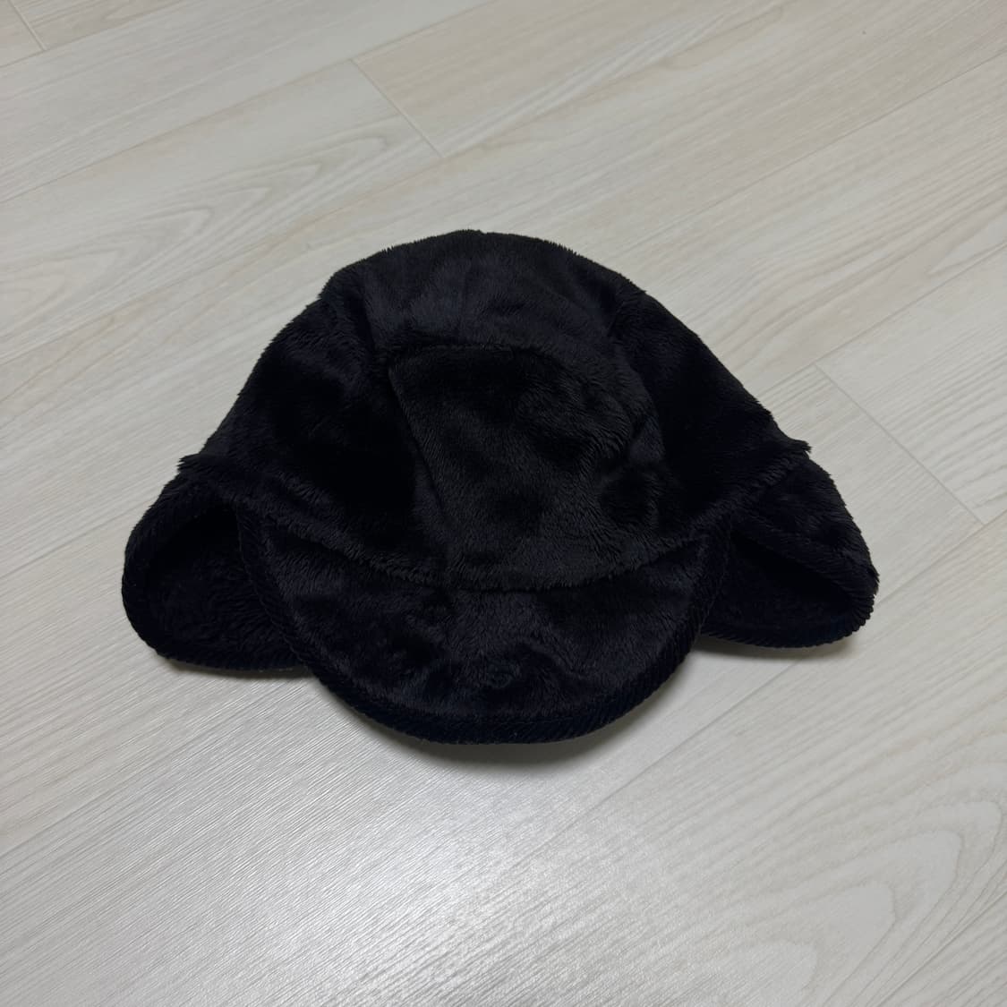 인필더디자인 플리스 이어플랩 캡 블랙 상품이미지1