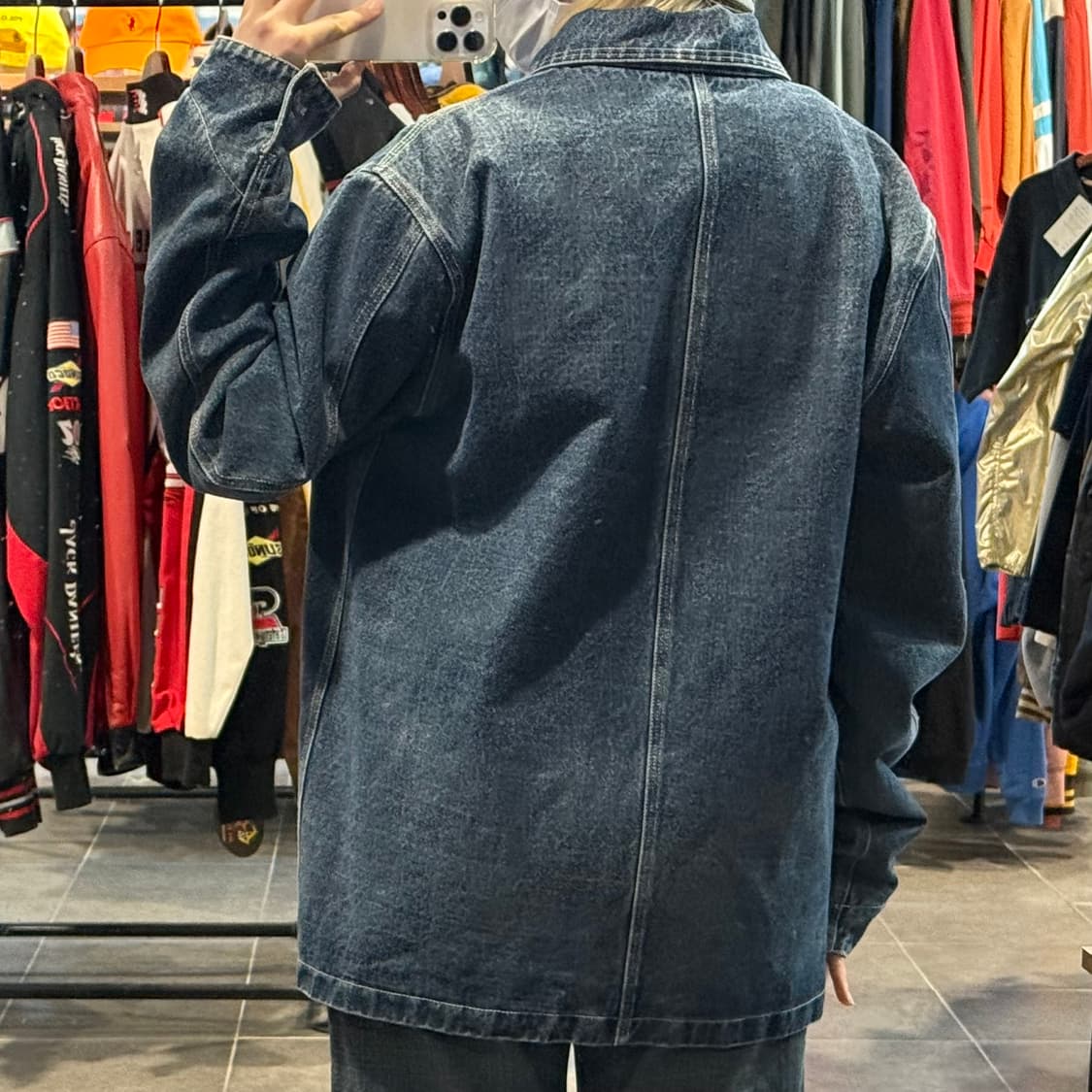 [NO.9] SAINTPAIN 빈티지 데님 워크자켓 상품이미지5