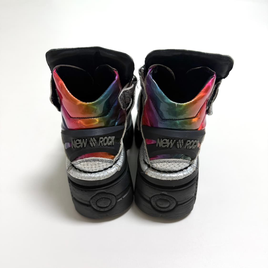 newrock HOLOGRAFIC CUADRADO PLATA 상품이미지8