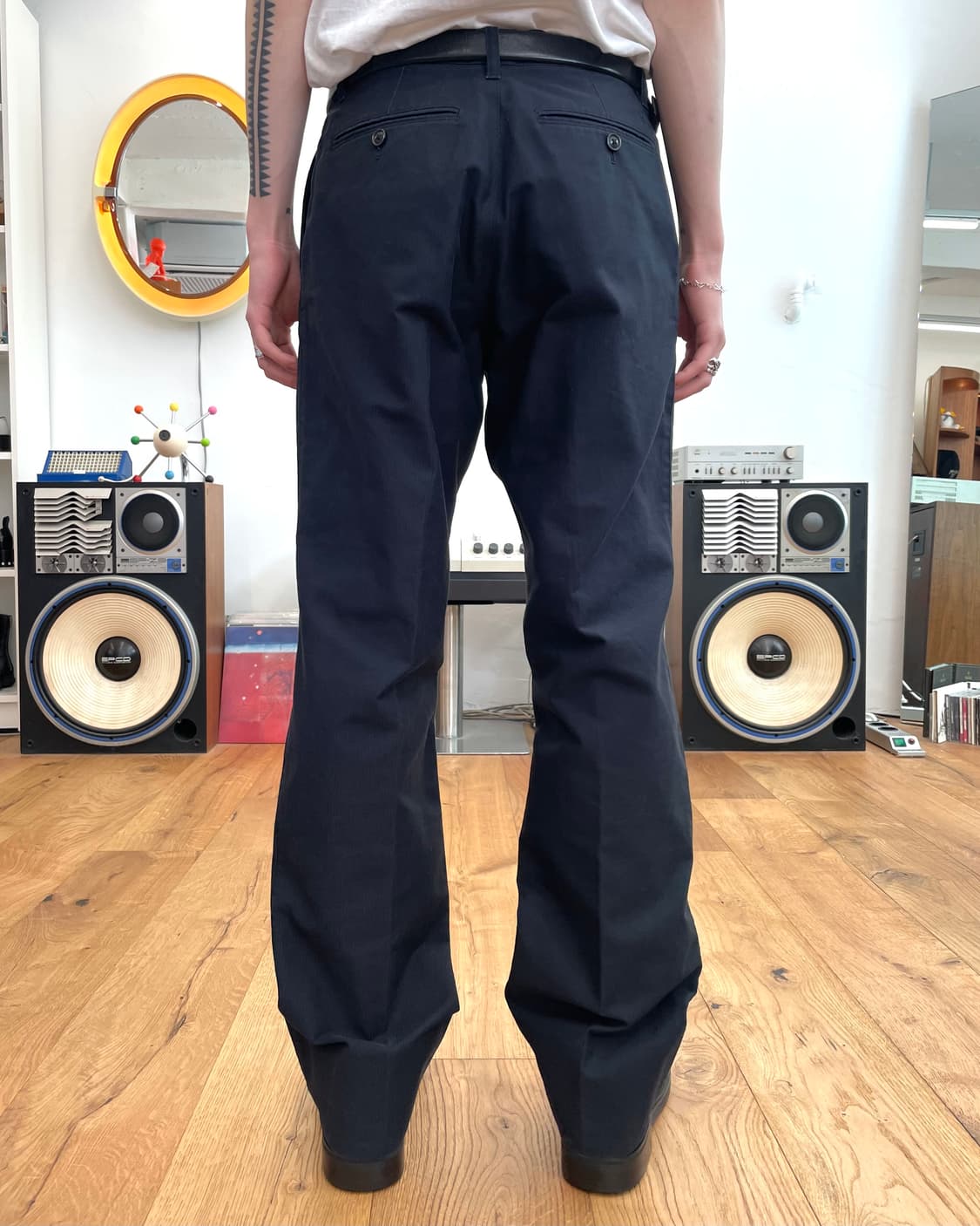 [31] 버버리 스트라이프 코튼 팬츠 상품이미지2