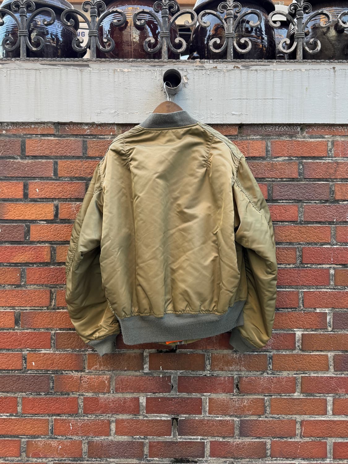 90s 알파인더스트리 ma-1 항공자켓 XL 상품이미지2