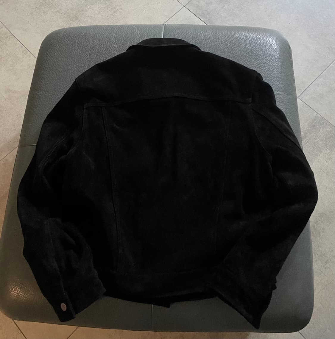 토니웩 24fw 스웨이드 트러커 자켓 L 상품이미지2