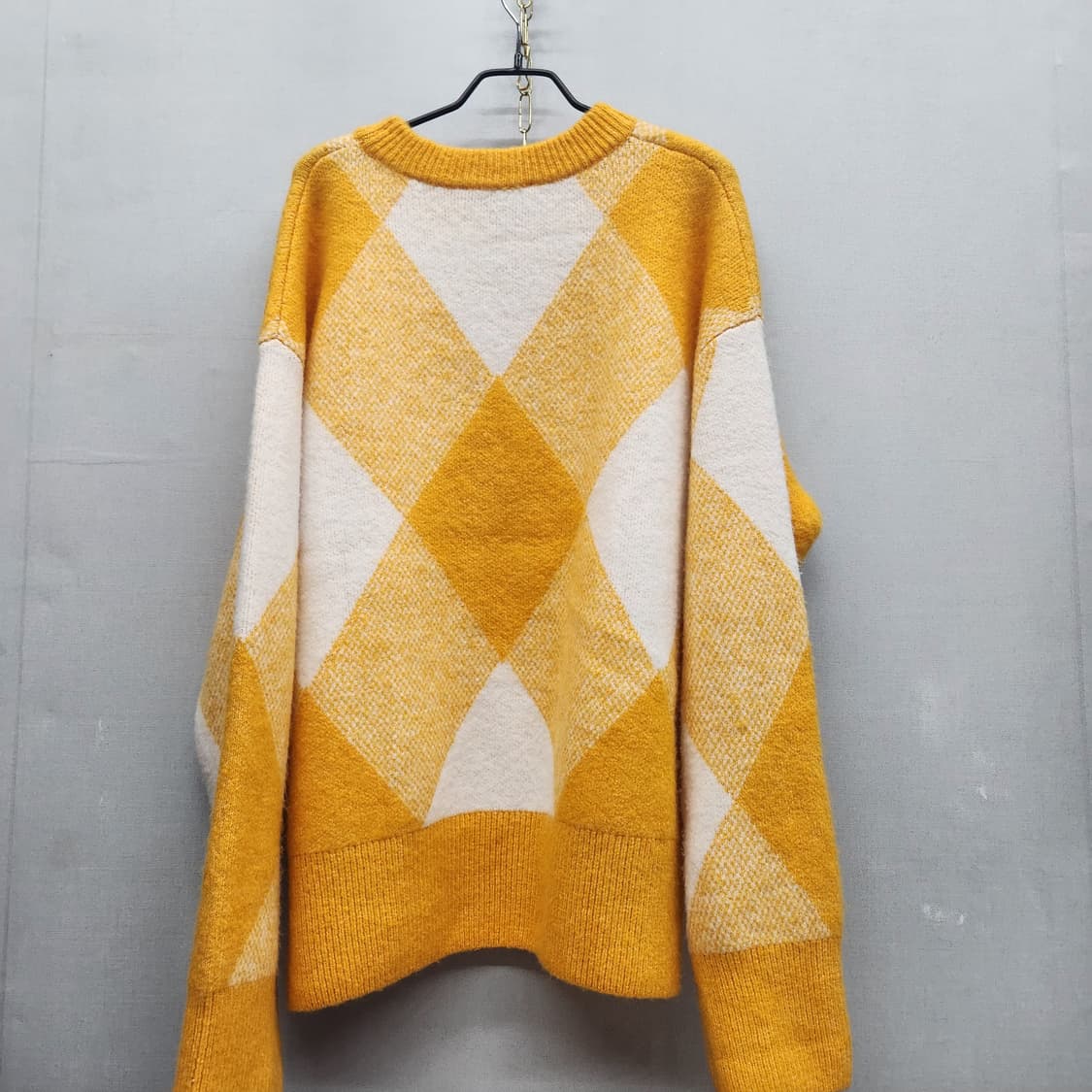 자라 Zara 다이아몬드 패턴 니트 M(2XL) 상품이미지4