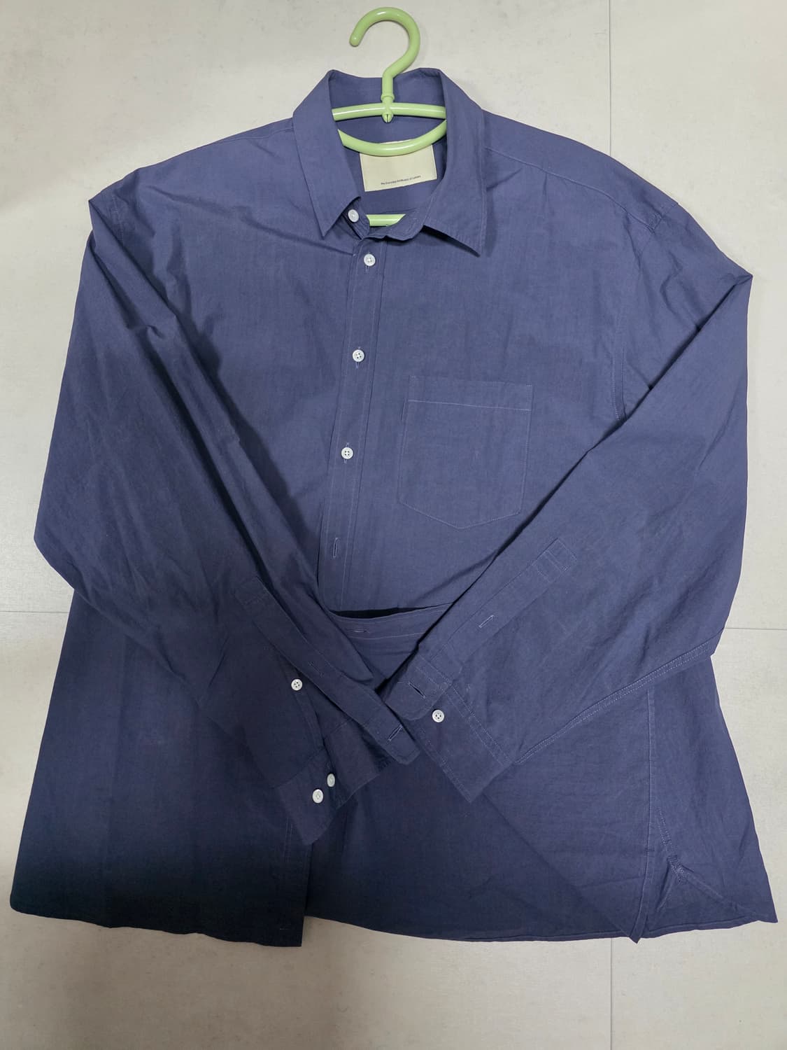 포터리 컴포트셔츠 오디세이그레이 2사이즈 상품이미지2