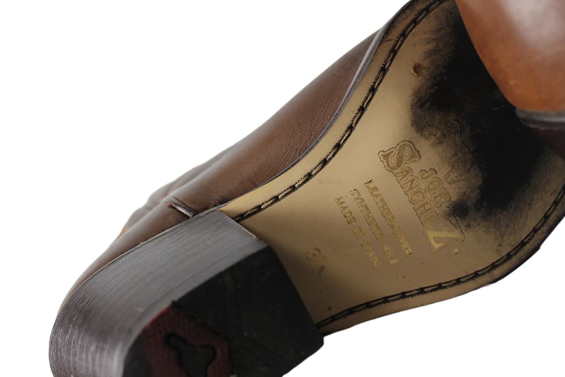 Joe Sanchez 1963 레더 웨스턴 부츠 상품이미지7