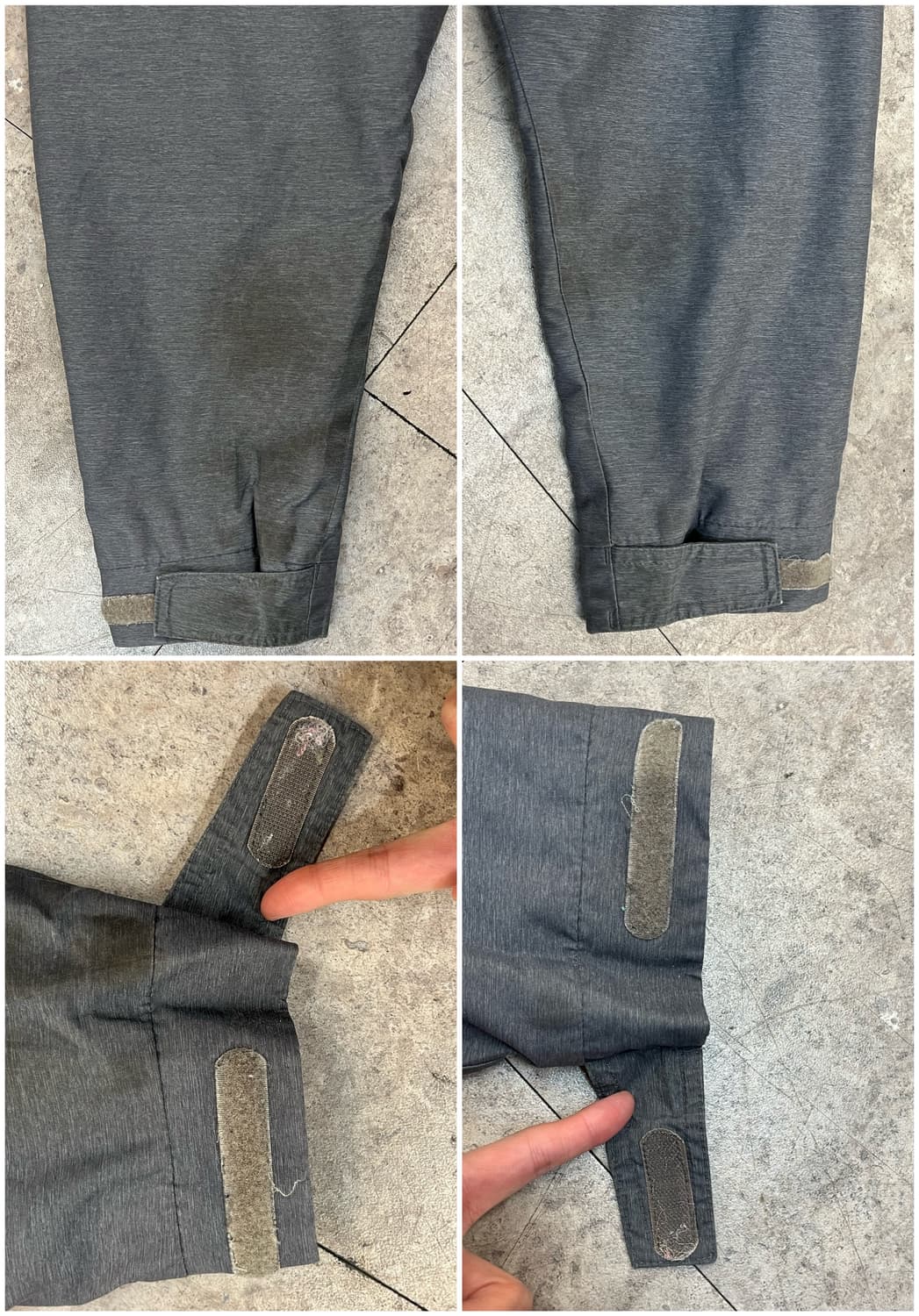 노스페이스 후드 바람막이 그레이 L 100 #csz4042 상품이미지7