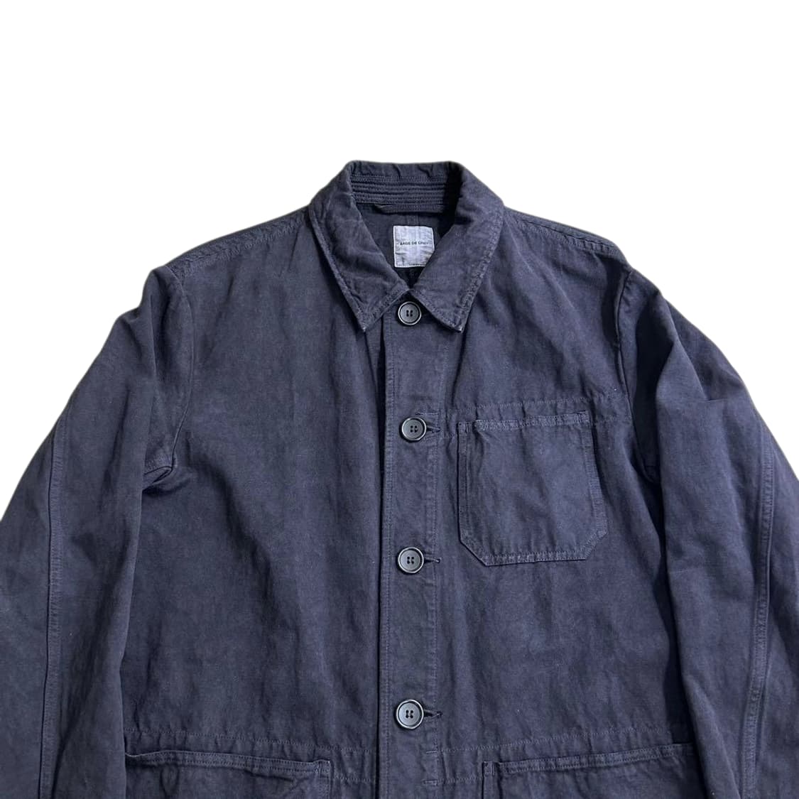 사쥬드크레 가먼트 워싱 코튼린넨 코트 상품이미지4