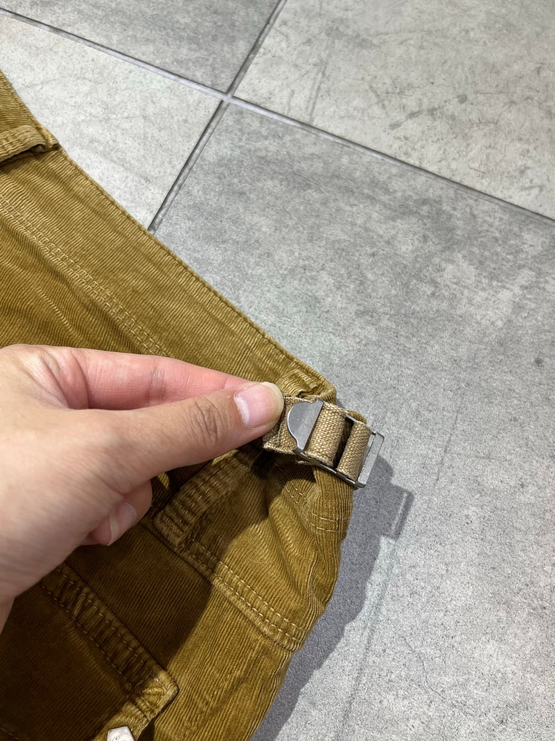 일본 빈티지 락펑크 카고 스키니 골덴 팬츠 상품이미지10