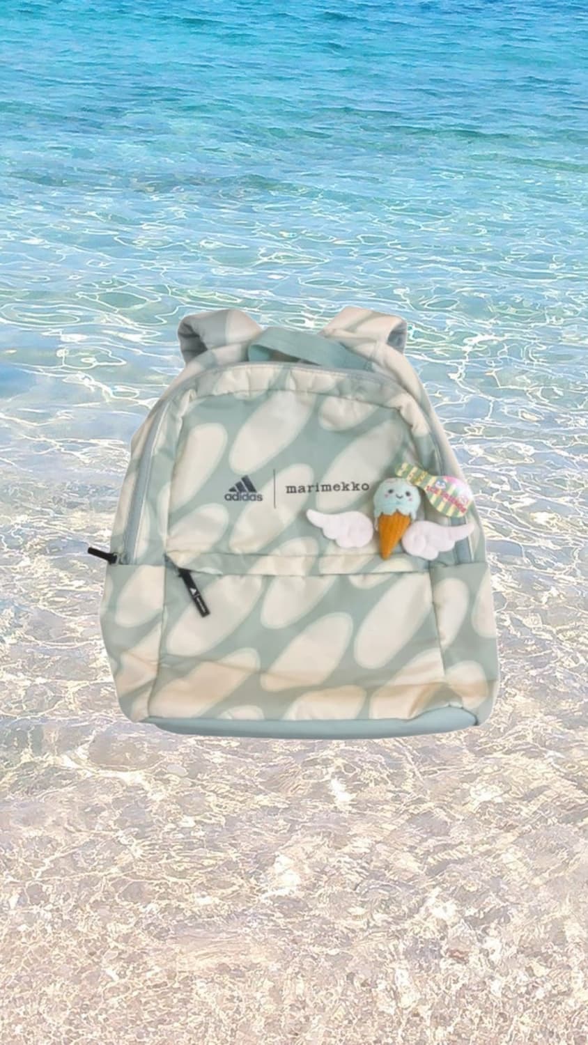마리메꼬 X 아디다스 쌈무색 백팩 🧼 상품이미지1