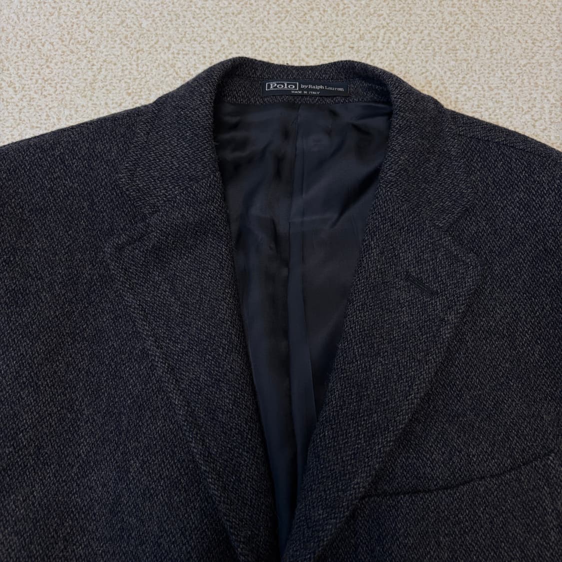 폴로 랄프로렌 남성 헤링본 울 블레이저 자켓 42R 상품이미지2