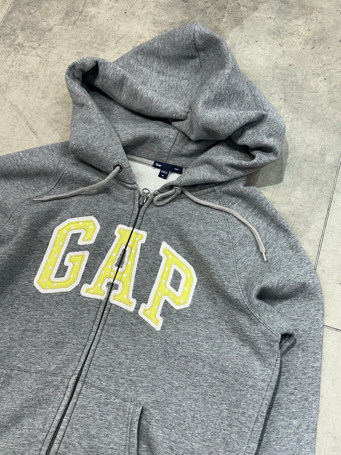 Gap 갭 도트 땡땡이 후드집업 상품이미지4