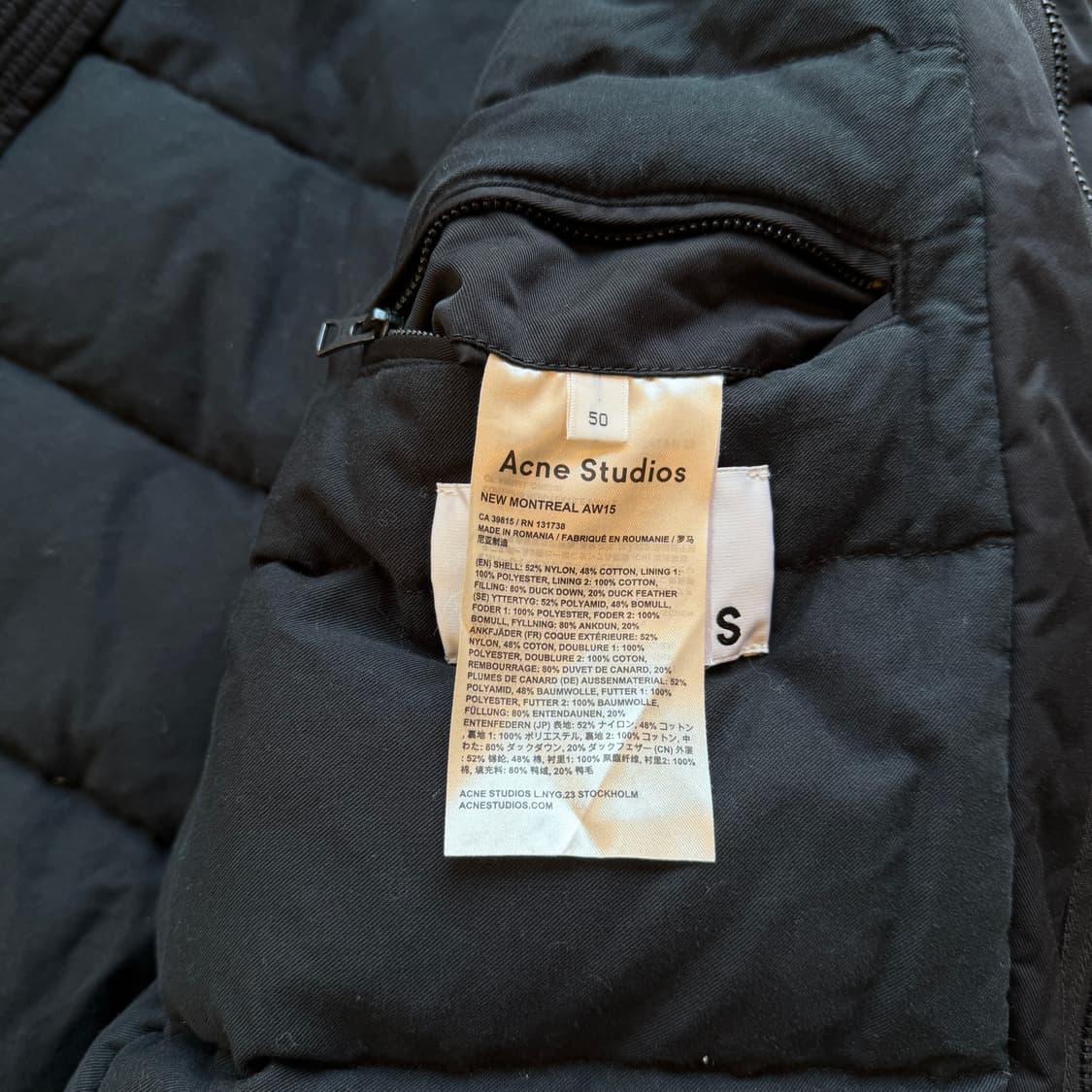 아크네 스튜디오 뉴 몬트리올 다운 파카 상품이미지9