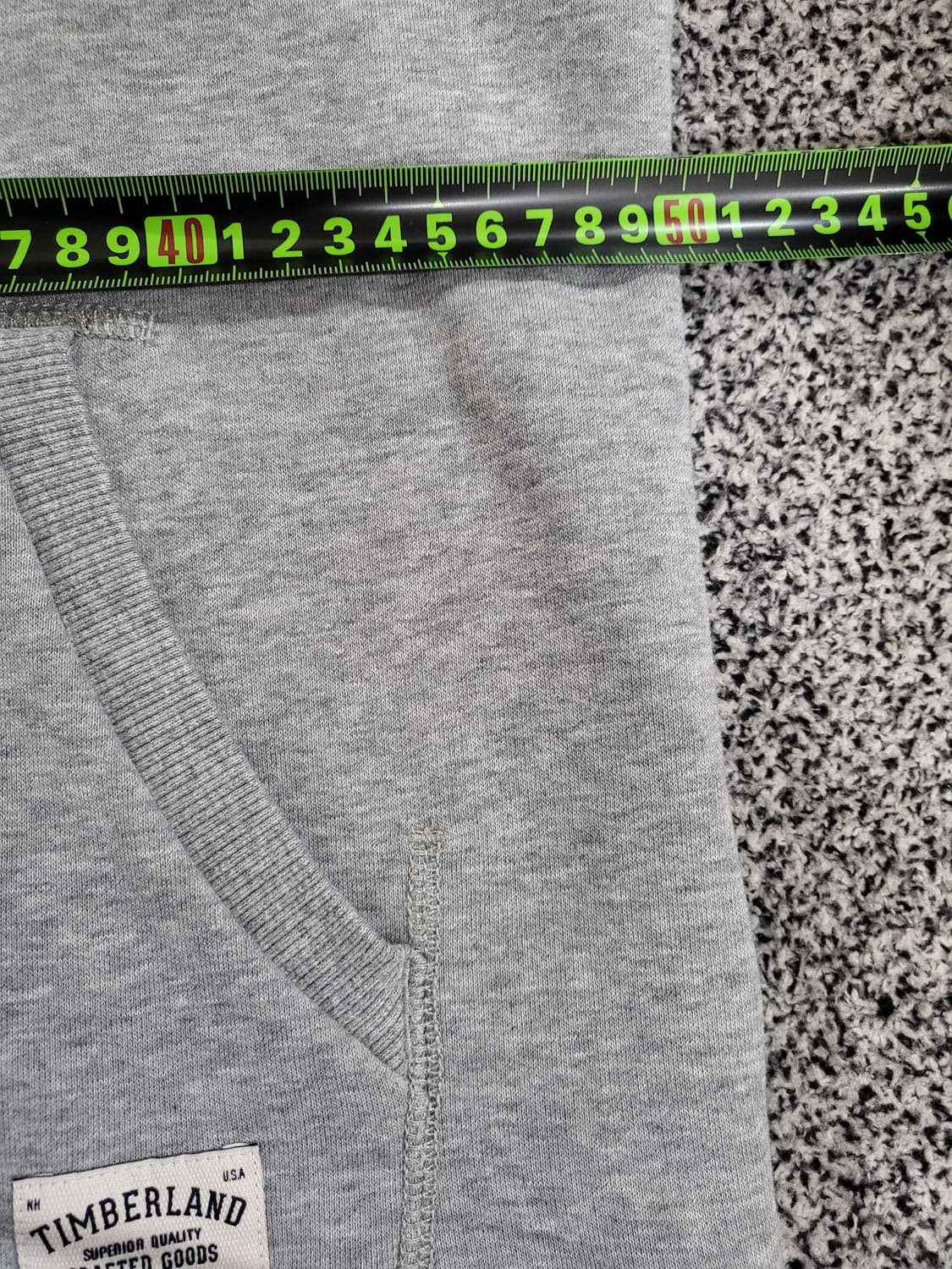 팀버랜드 그레이 후드티 상품이미지7