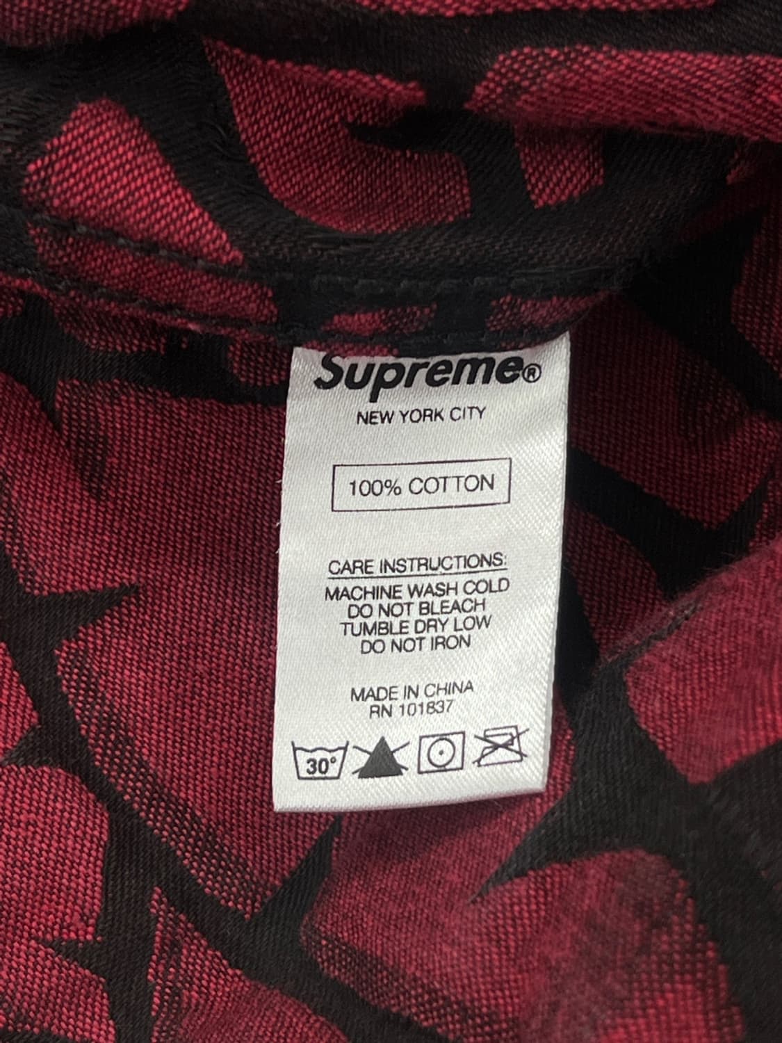 슈프림 18FW 쏜 트러커 자켓 상품이미지9