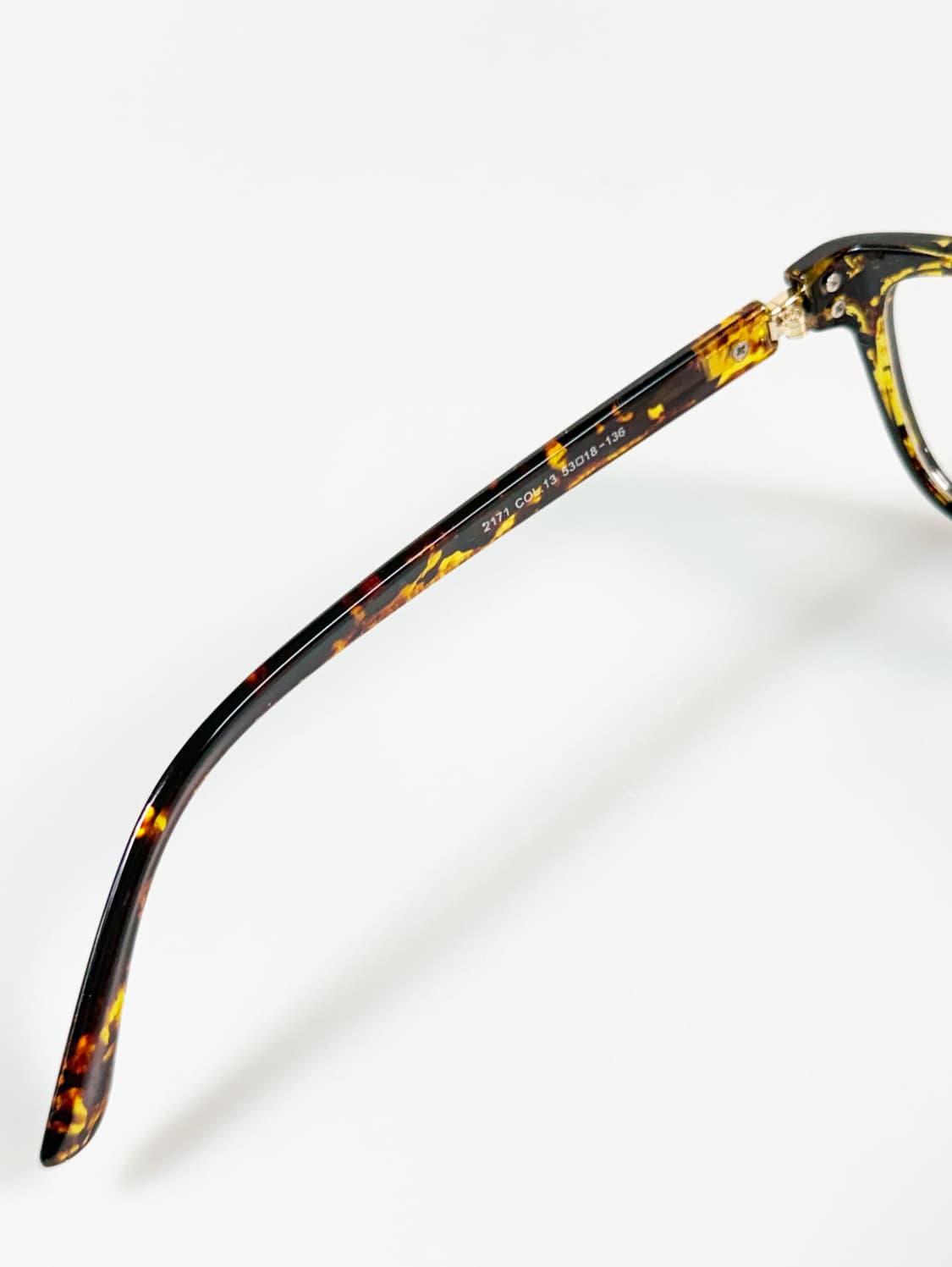 RORGGE 토터스쉘 뿔테 스퀘어 프레임 빈티지 안경 상품이미지7