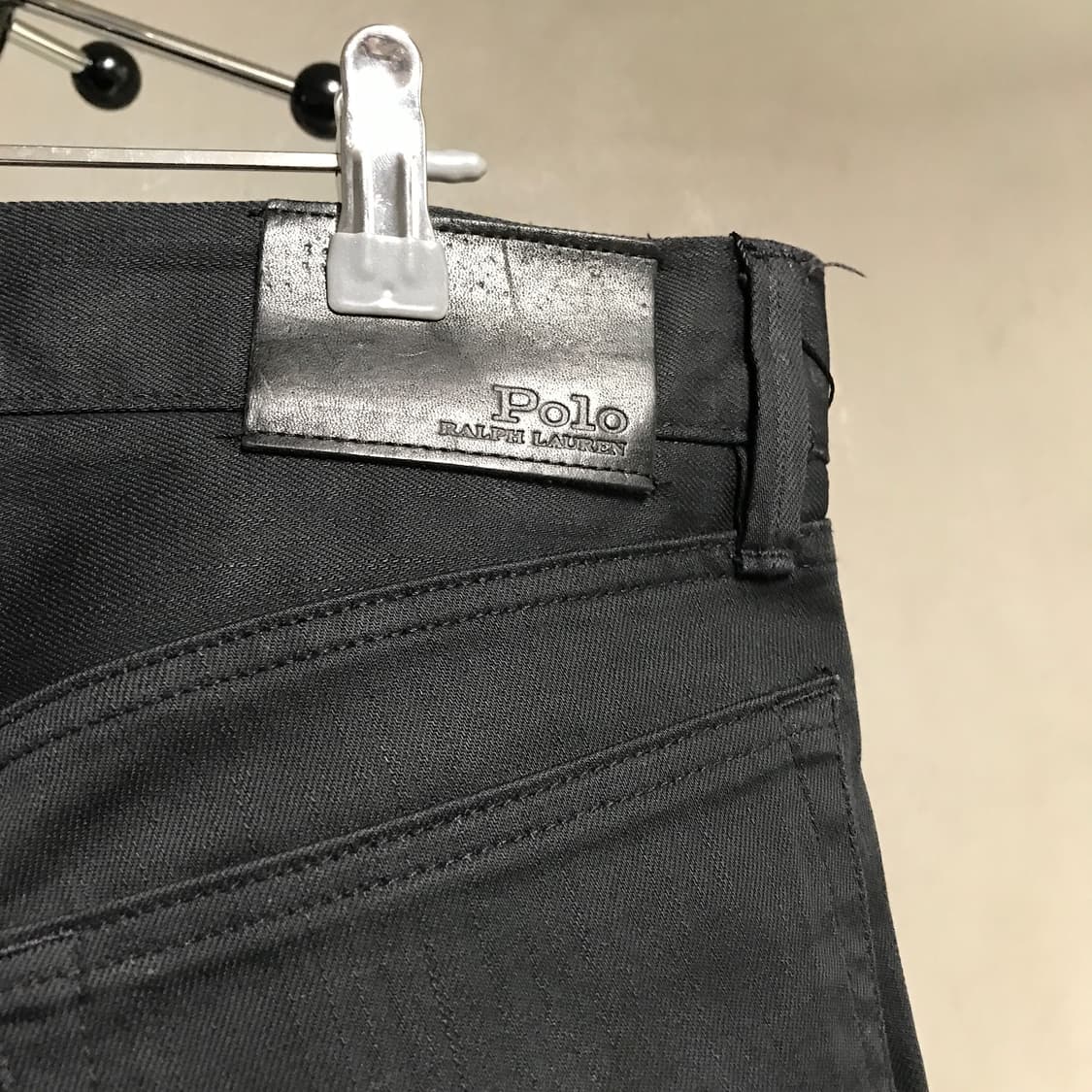 폴로 랄프로렌 코튼 팬츠 블랙 31/32 상품이미지5