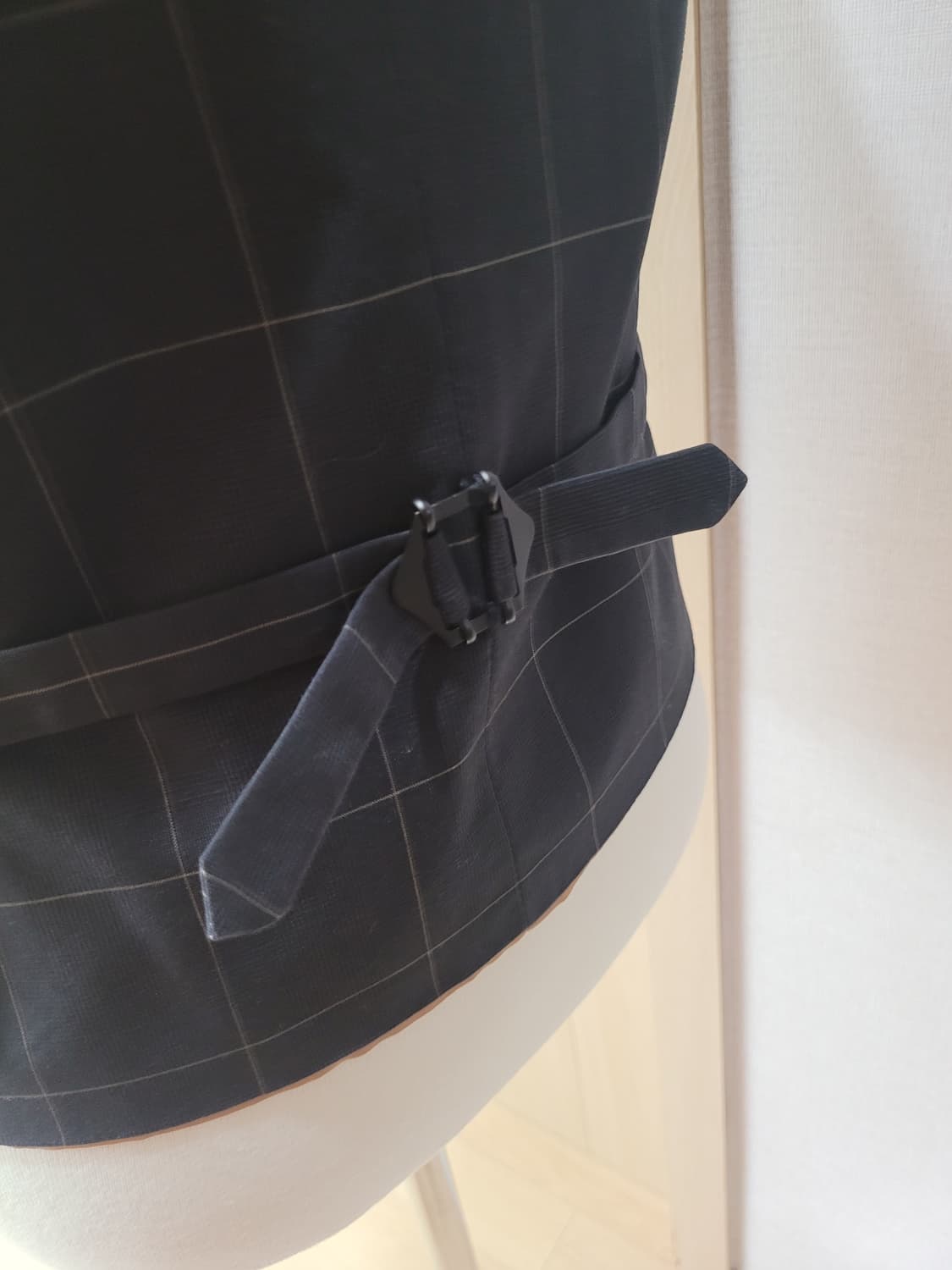 스파오포맨 SPAO for men 체크 패턴 베스트 100 블랙 상품이미지7