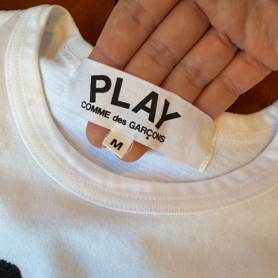 꼼데가르송 플레이 빅 로고 티셔츠 [ 55-66 ] 상품이미지3