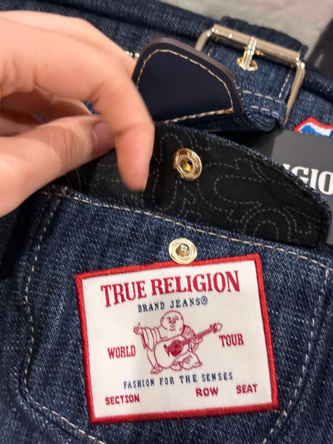 [신상✨프리뷰세일] 트루릴리젼 청데님 숄더백 y2k 상품이미지4