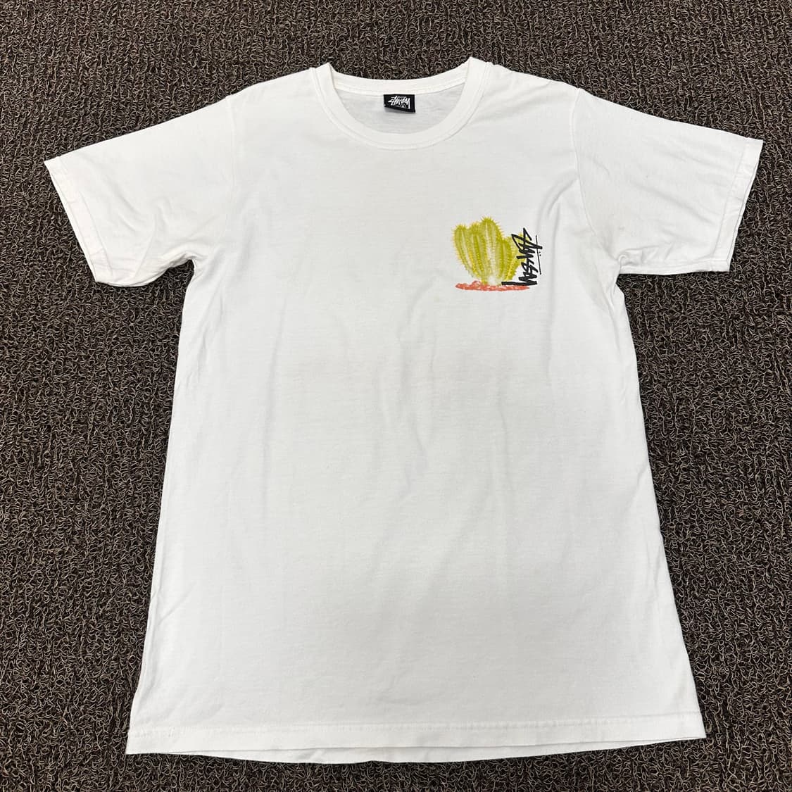 Stussy 스투시 데저트 블룸 반팔티셔츠 화이트 S 상품이미지1