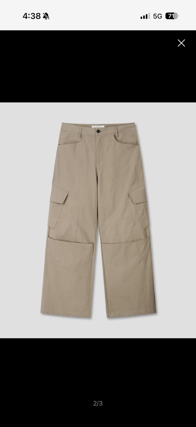 [0사이즈] 다이브인 베른 카고팬츠 v2 (올리브베이지) 상품이미지2