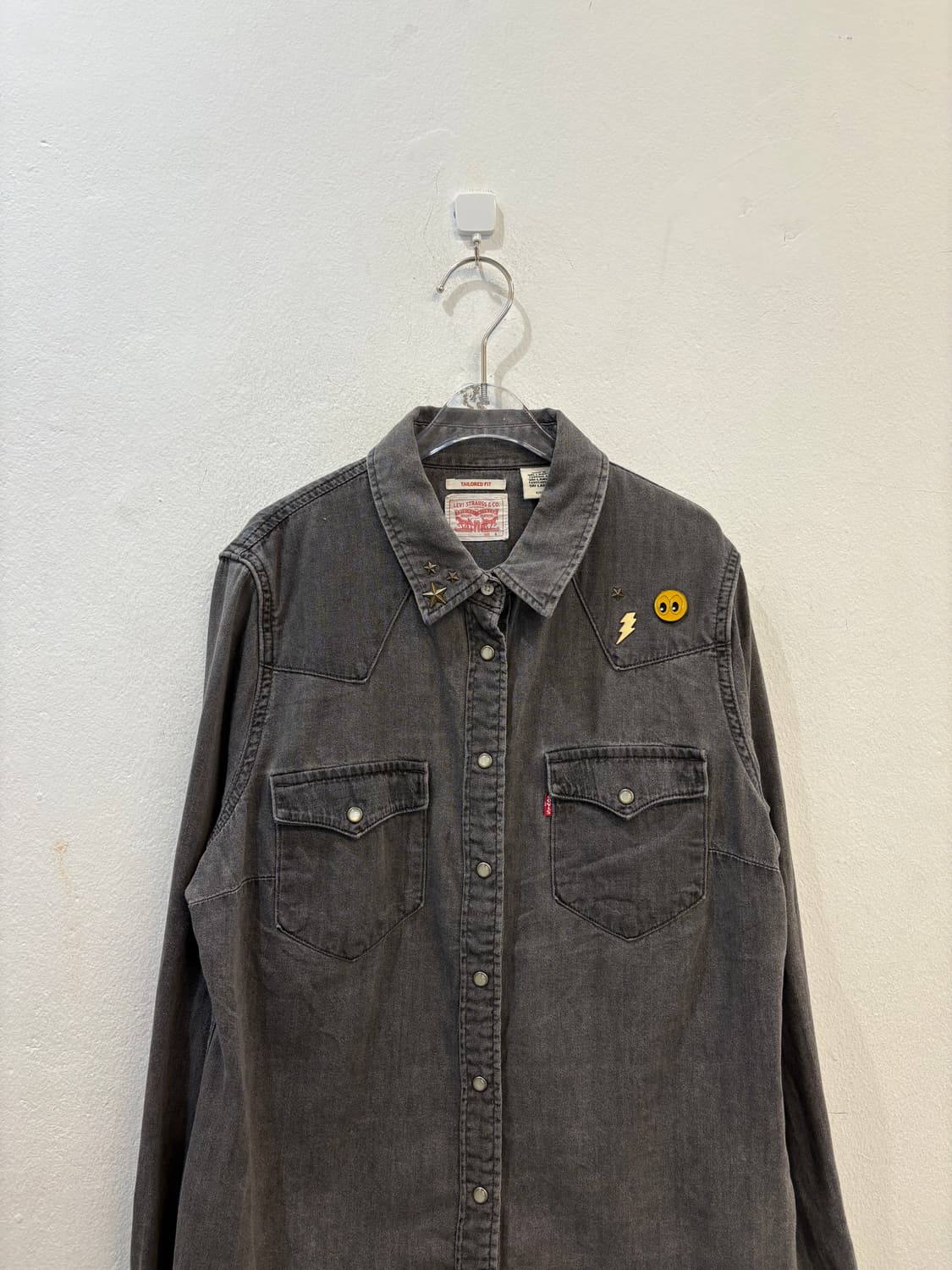 LEVI'S Star Point Western Denim Shirt 상품이미지2