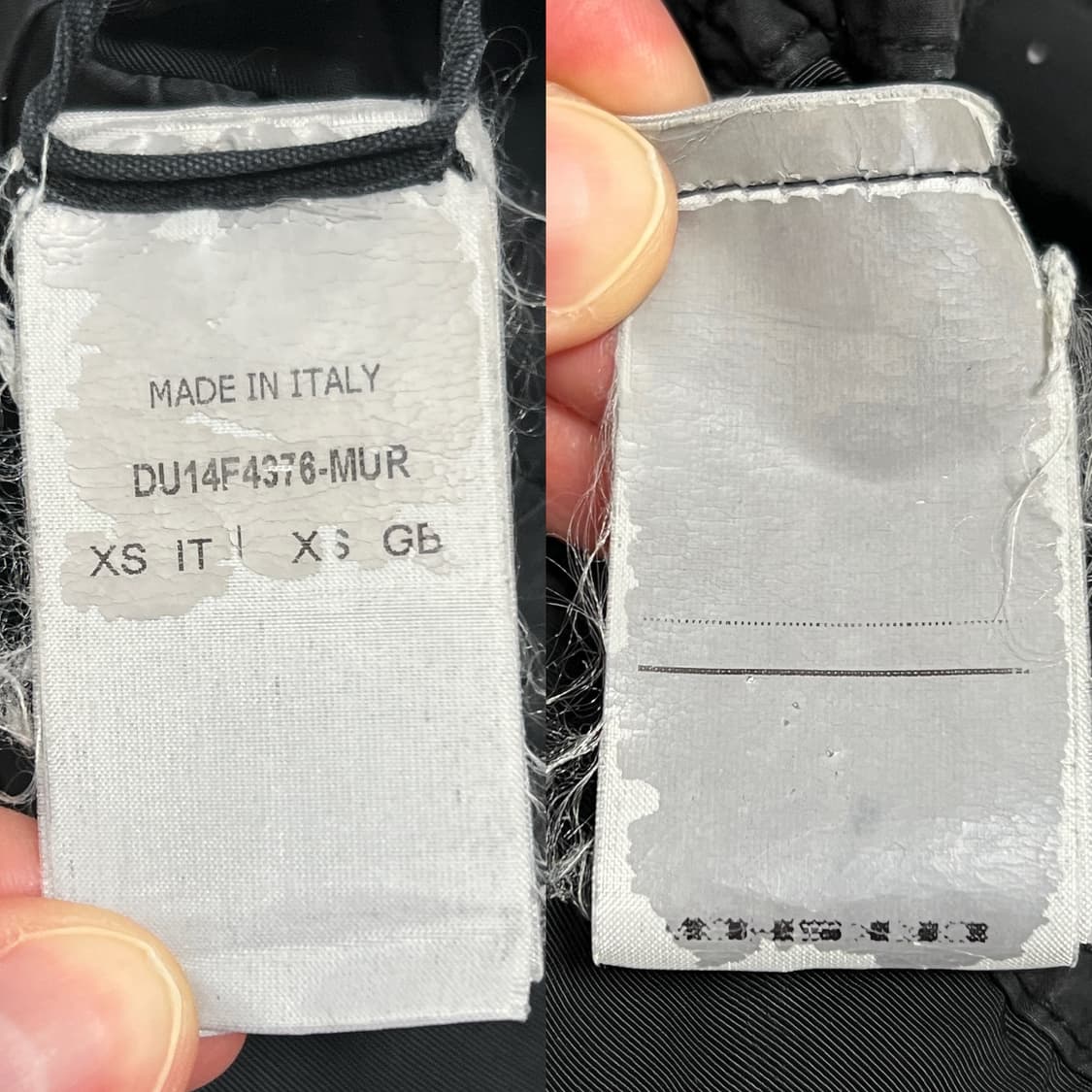 릭오웬스 14FW 다크쉐도우 태권도 카고 팬츠 블랙 상품이미지7